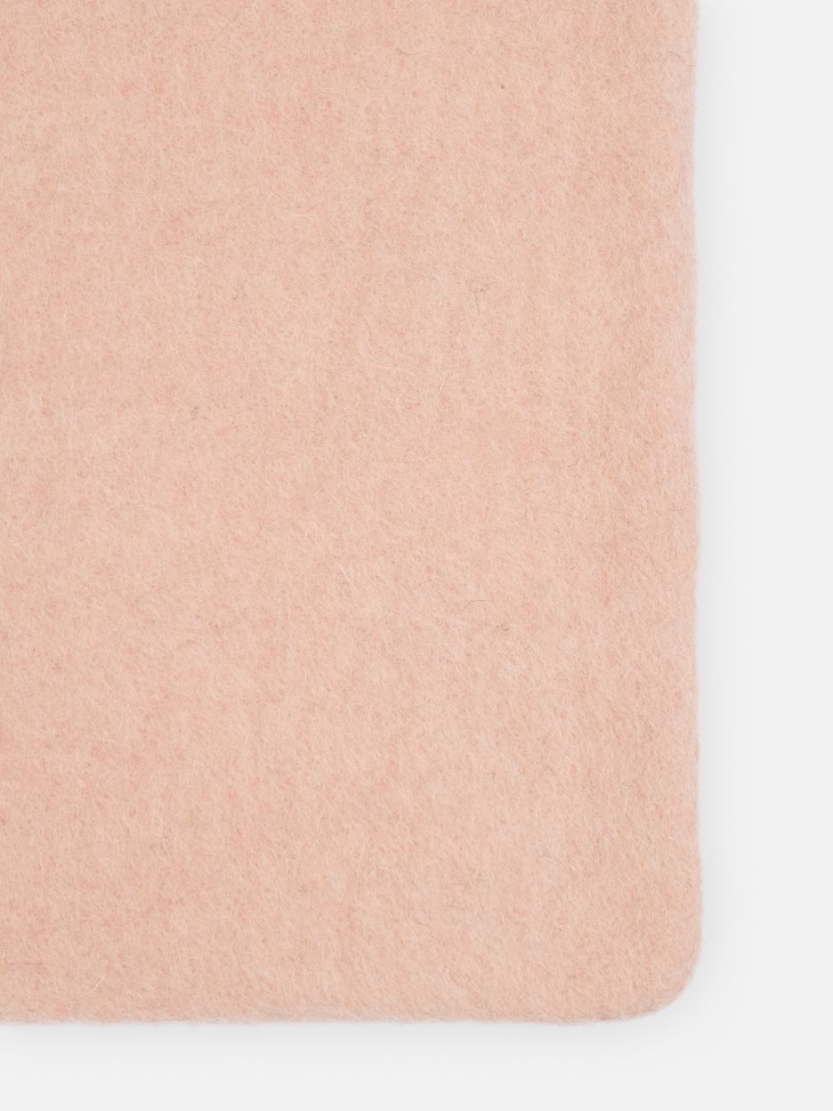 Mono Rectangulaire Tapis en feutre 180 x 260 cm myfelt  Merle (rose)