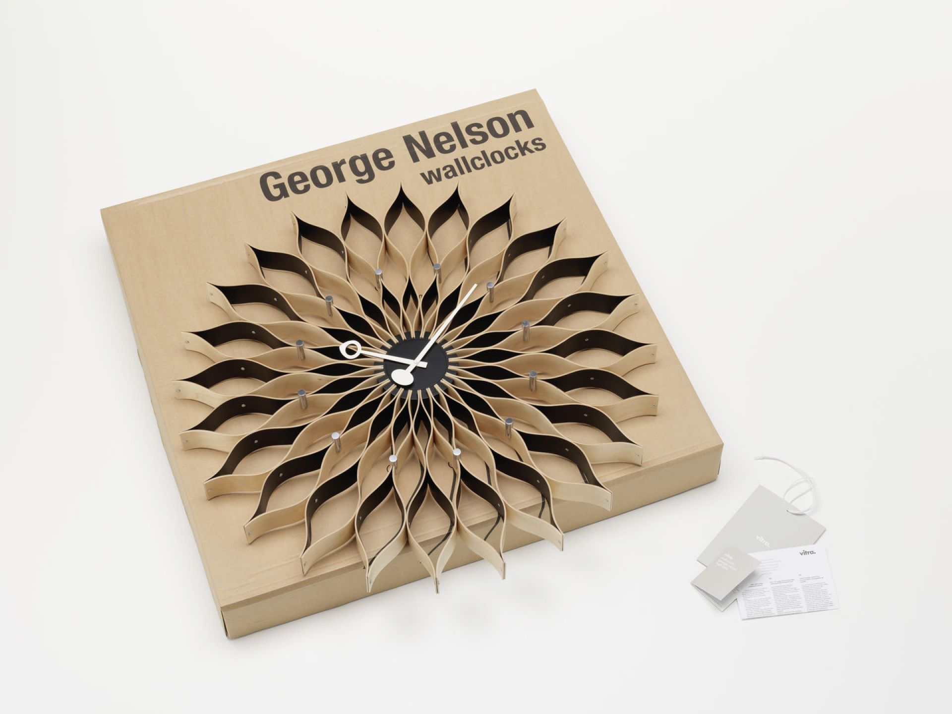 Sunflower Clock Horloge Murale Vitra