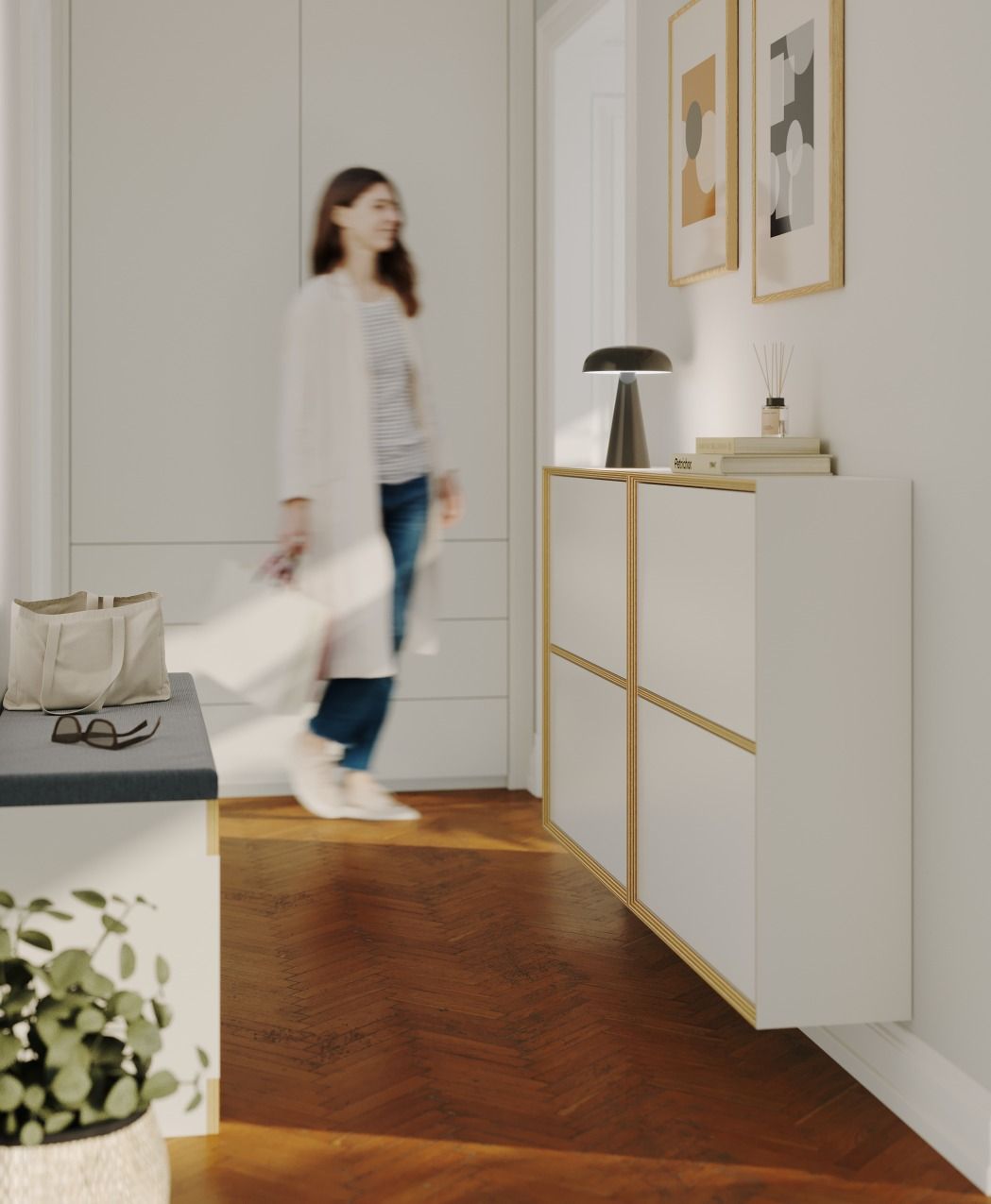 Vertiko Schuhrank Ateliers de meubles Müller