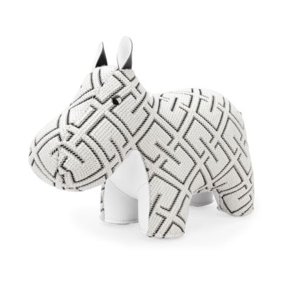 Serre-livres Hippo Grid blanc Züny x KVADRAT