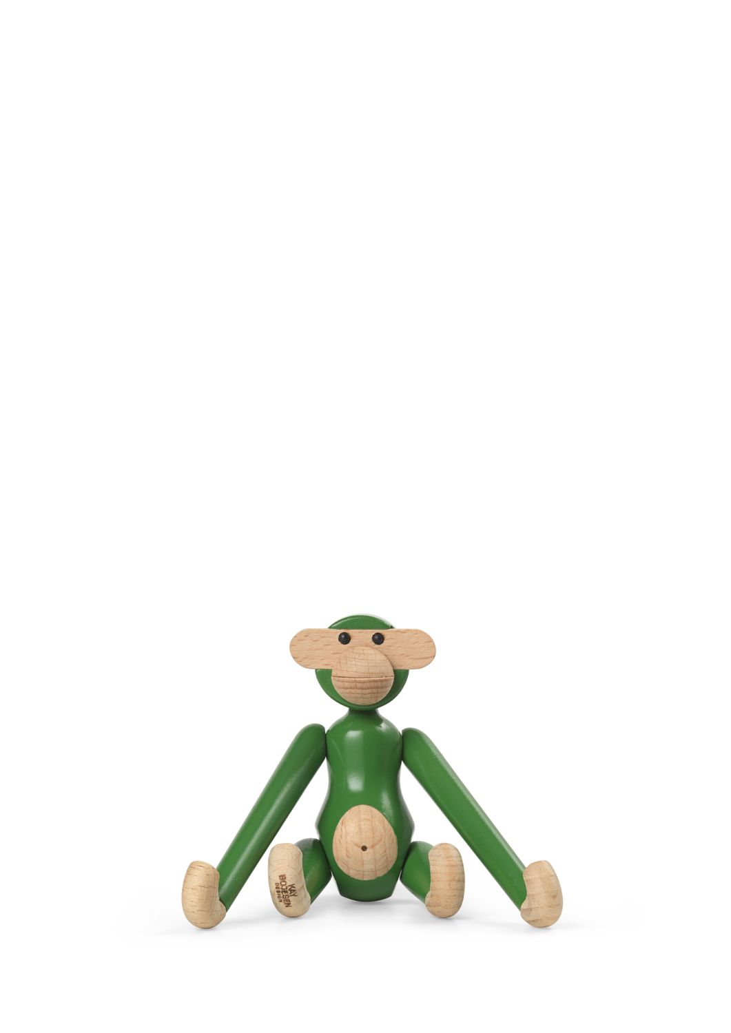 Singe Mini coloré Kay Bojesen Vert Vintage