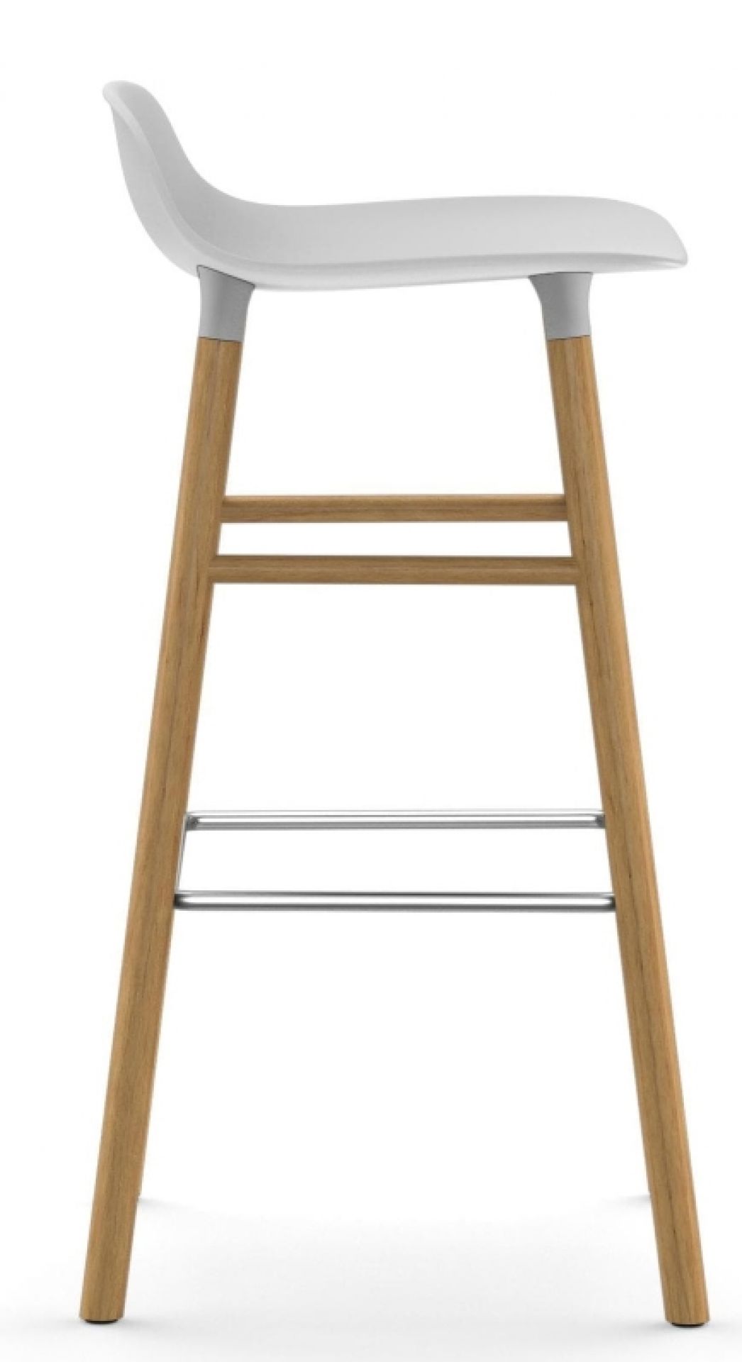 Form Barstool tabouret de bar H 75 cm Bois Normann Copenhagen