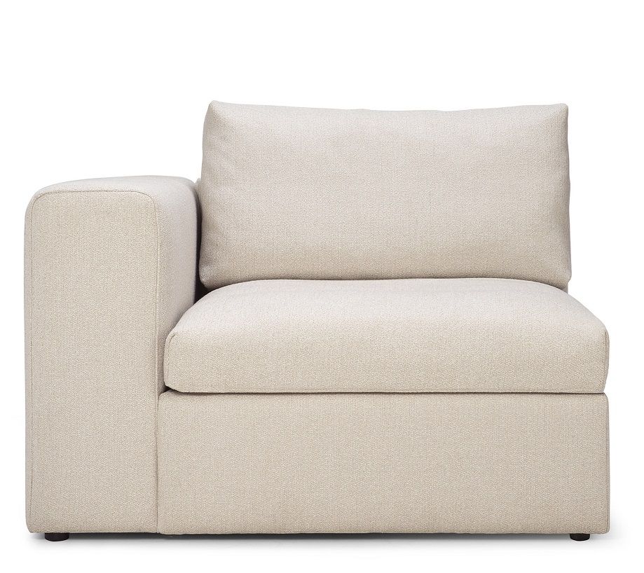 Mellow Sofa Off White Eco Tissu - accoudoir droit Ethnicraft