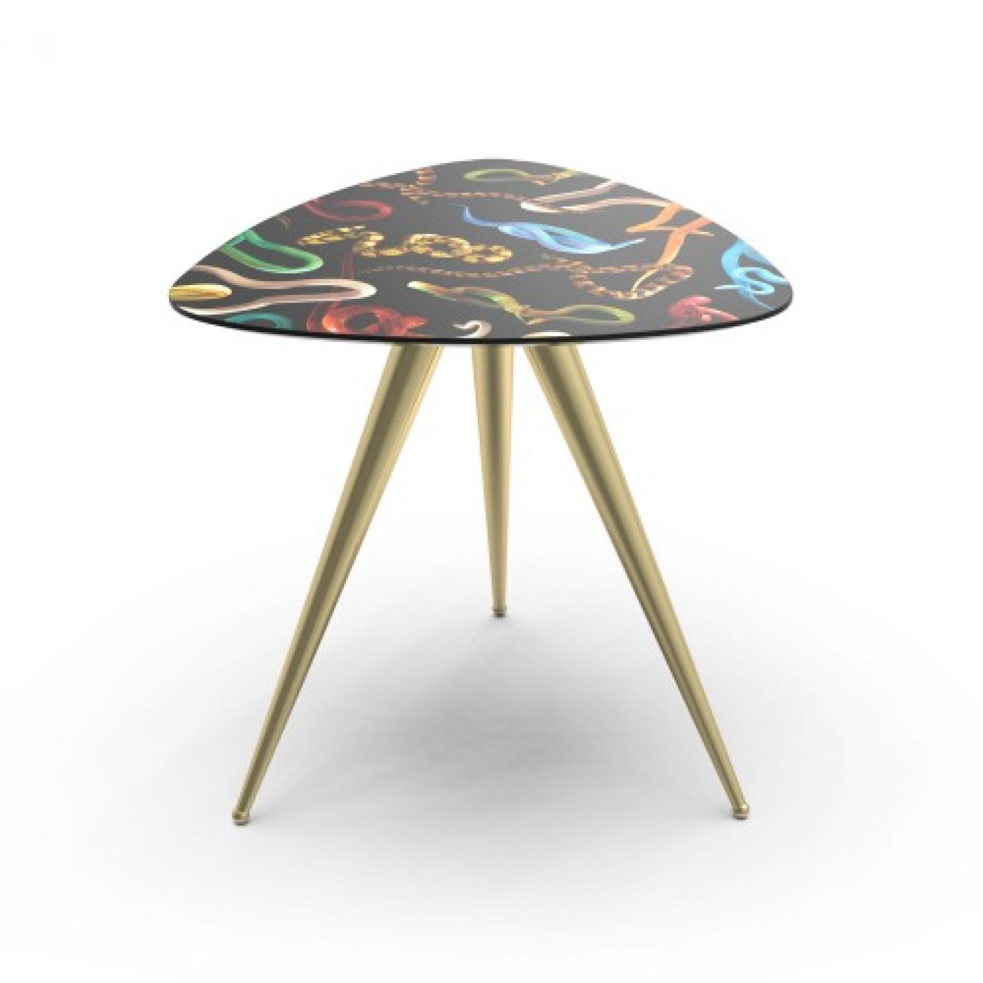 Toiletpaper table d'appoint Snakes Seletti