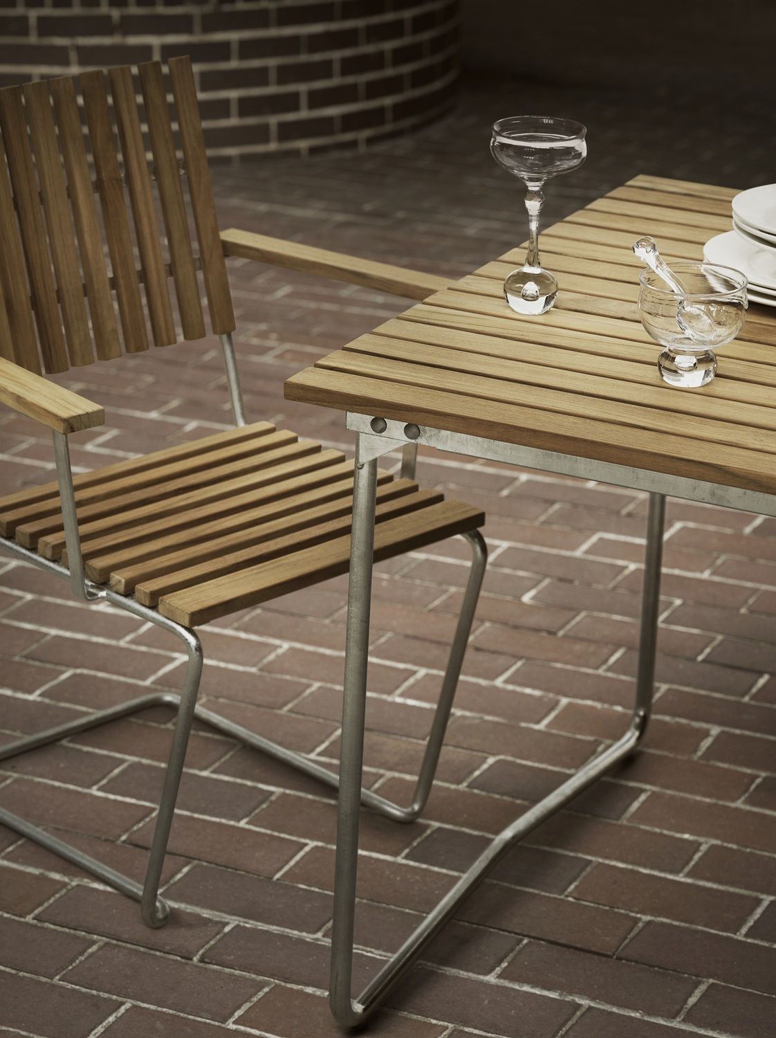 Bovik Outdoor Armchair Chaise à accoudoirs Grythyttan Stalmöbler