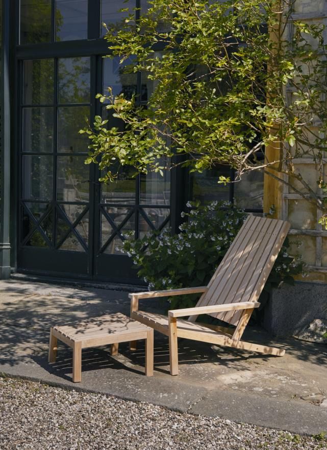 Between Lines Stool Tabouret d'Extérieur Skagerak by Fritz Hansen