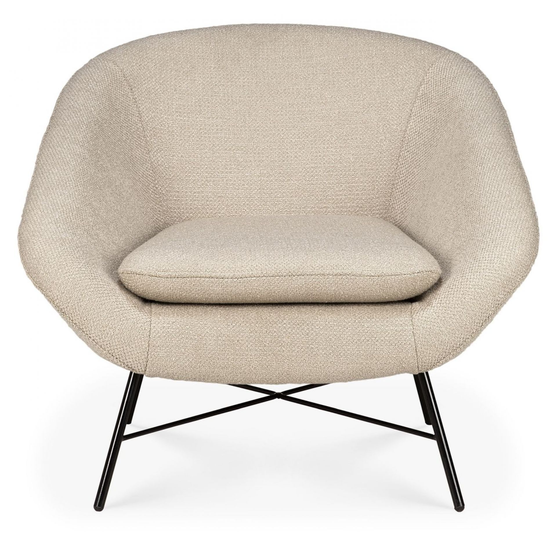 Barrow  Fauteuil Ethnicraft off white