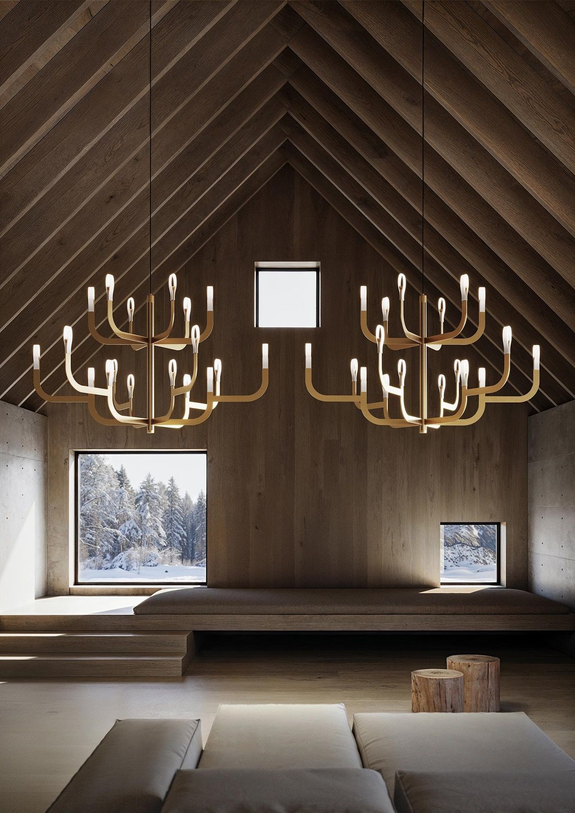 J-us Suspension Configuration G Lampe à suspendre Luceplan