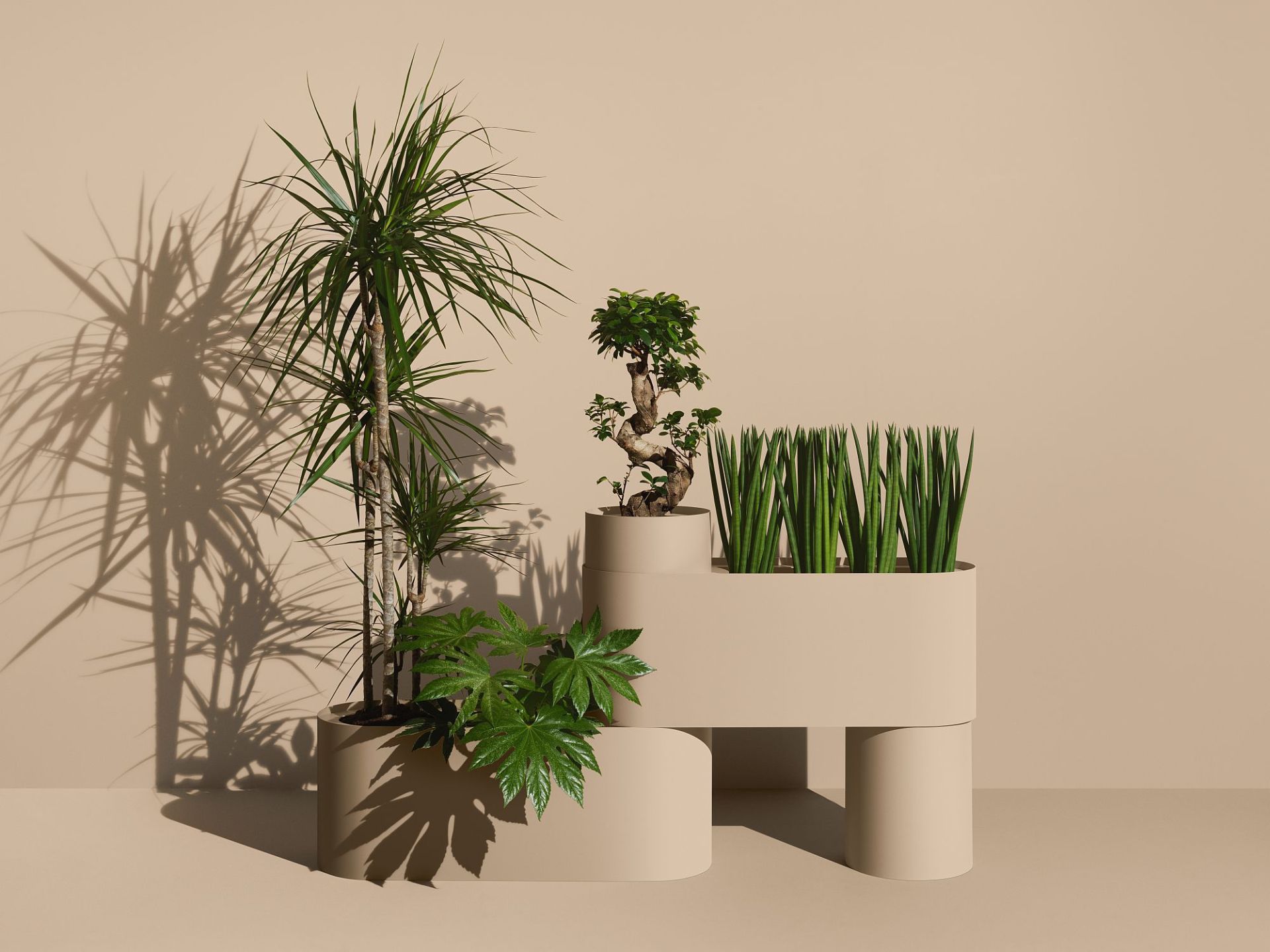 Plant Here Boîte à plantes / pot de fleurs Mizetto QUICK SHIP