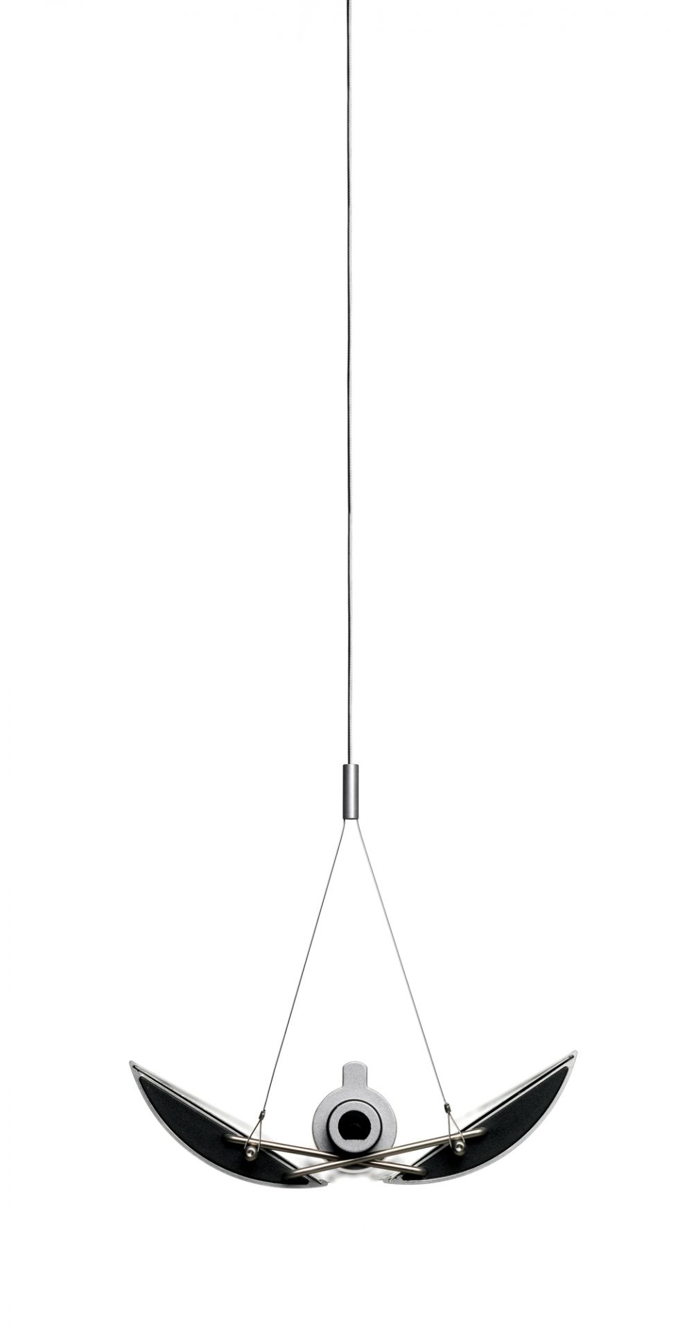 Updown 30 Lumière pendentif Belux Noir 3000K Dimmable