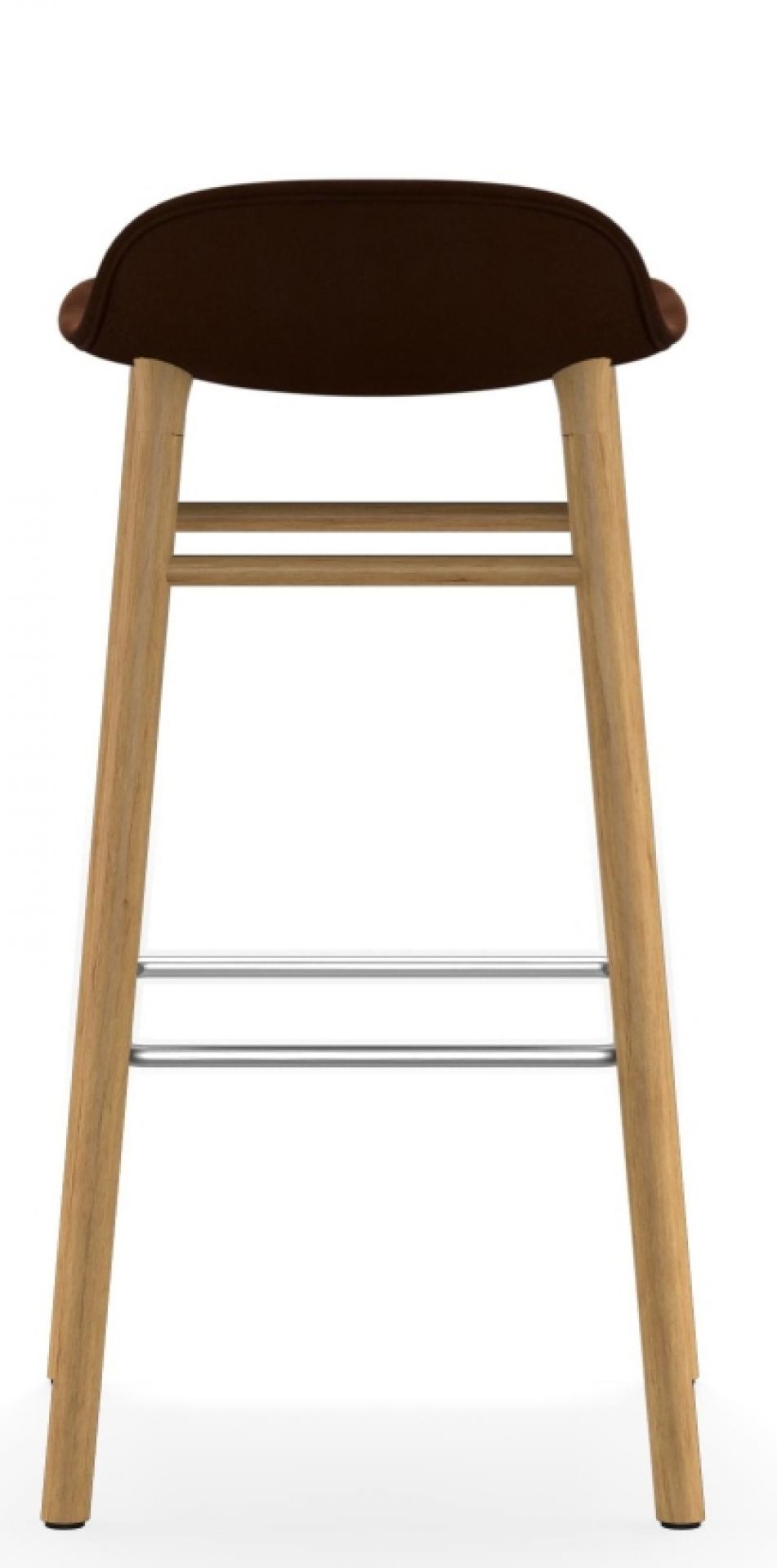 Form Barstool tabouret de bar H 75 cm Chêne Rembourré Normann Copenhagen