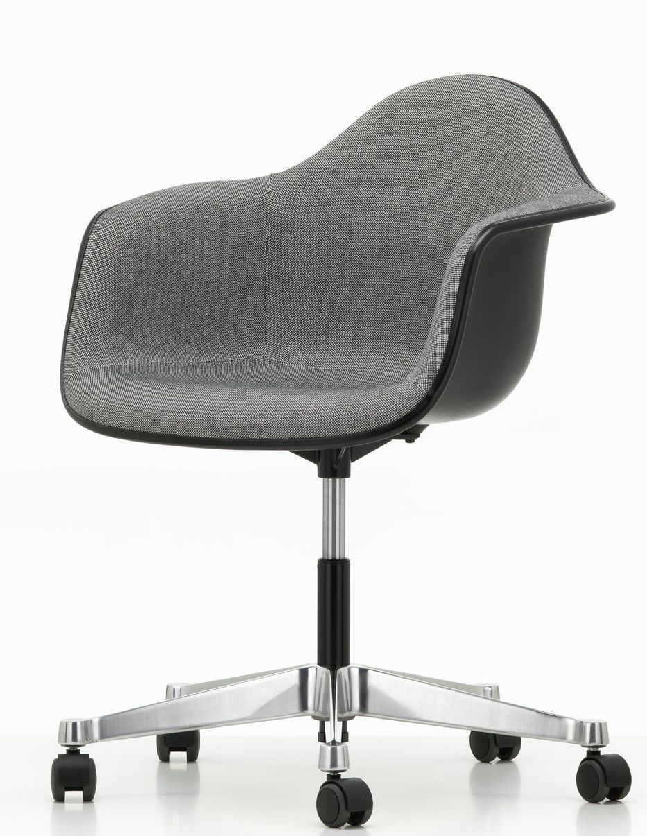 Eames Plastic Arm Chair PACC Entièrement rembourré Vitra