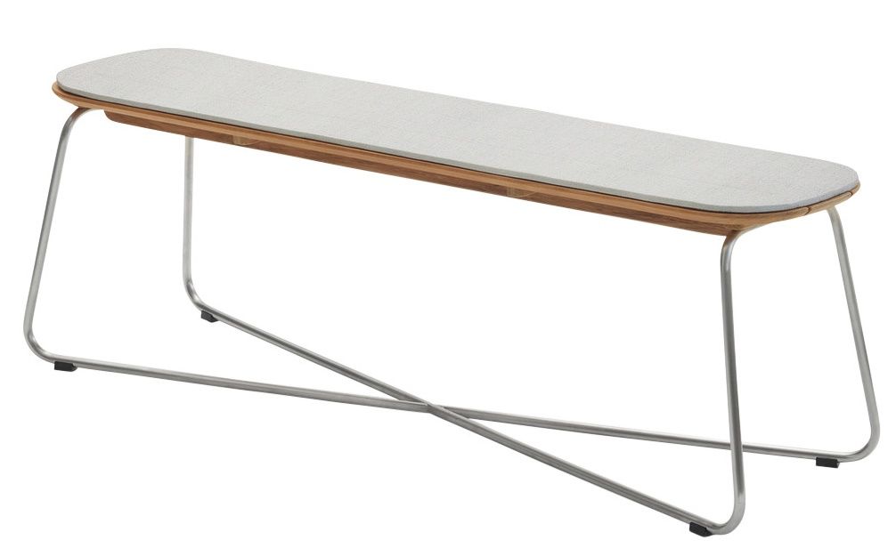 Lilium Banc Benche Cushion Coussin d'assise extérieur Skagerak by Fritz Hansen 