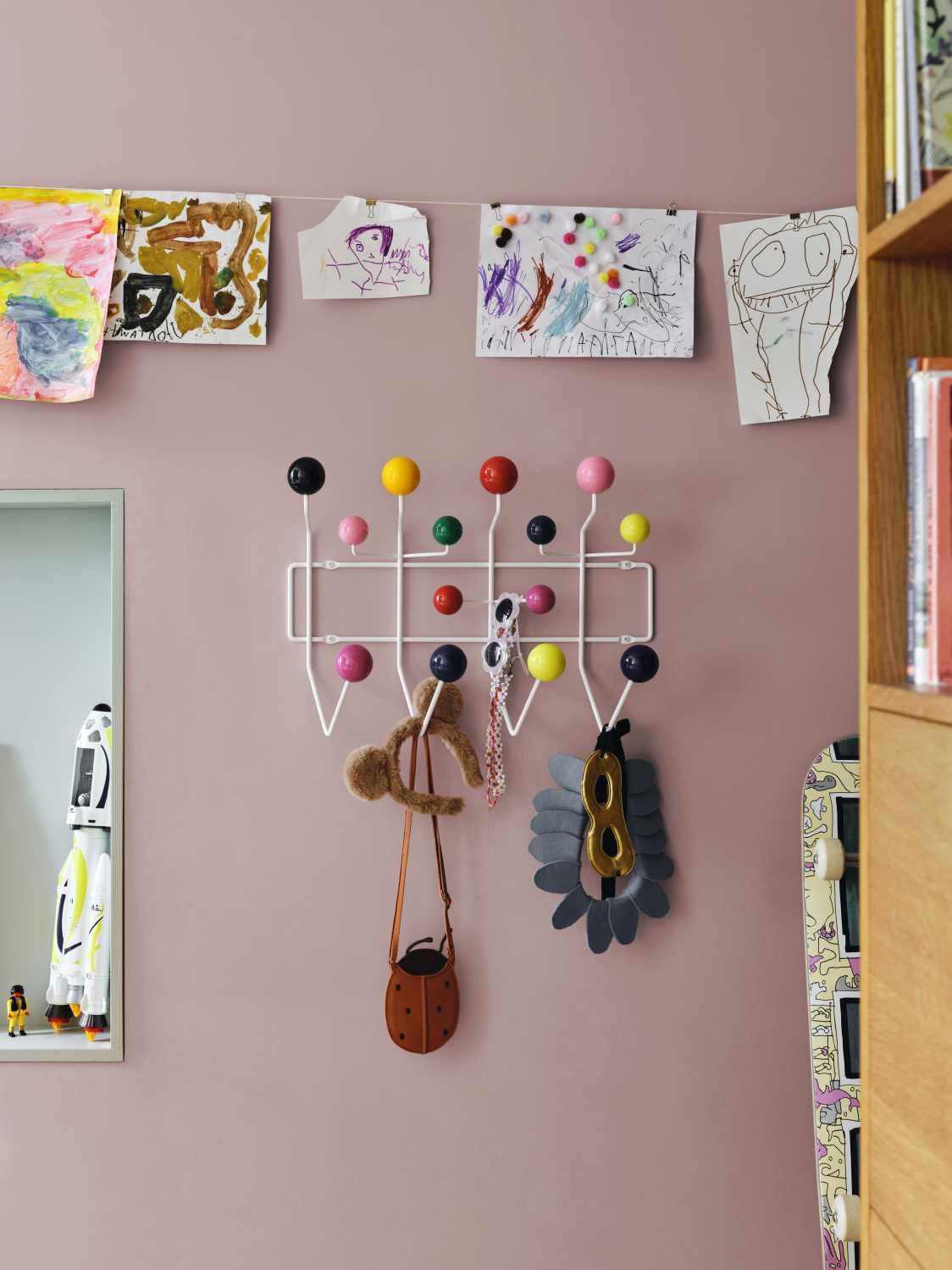 Eames Hang it all portemanteau multicolore Vitra NOUVELLE VERSION