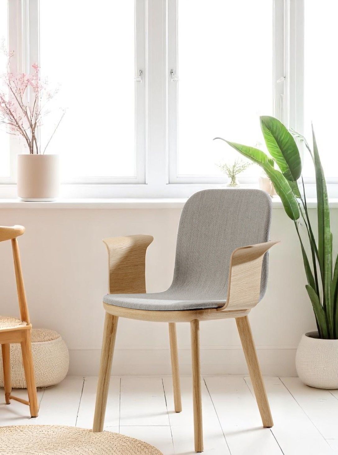 Aeon Comfort Chair Chaise avec accoudoirs Entièrement rembourrée Zeitraum