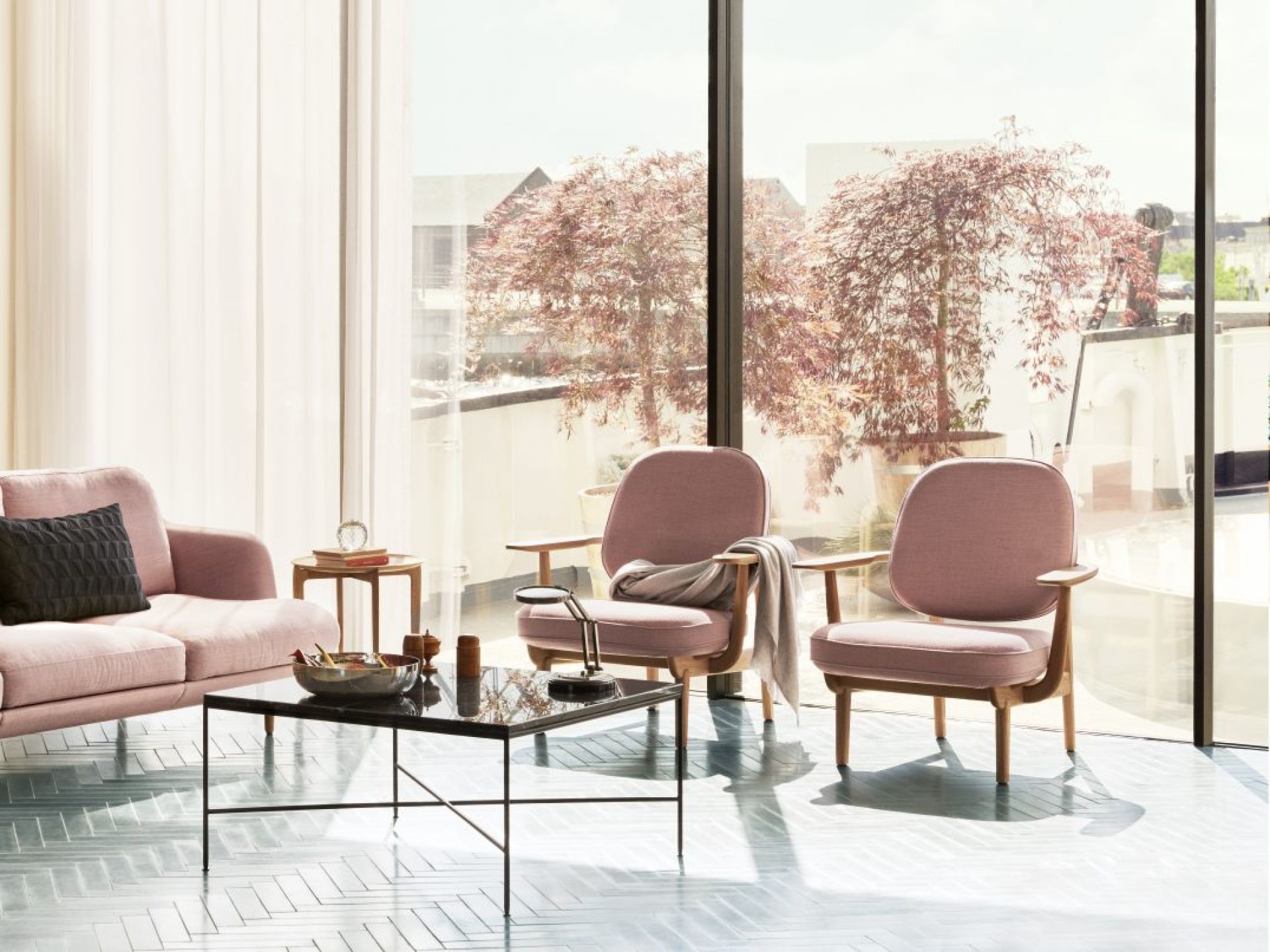 Fred chaise salon Fritz Hansen