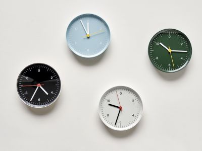 Wall Clock Horloge murale NOIR Hay OFFRE SPECIALE