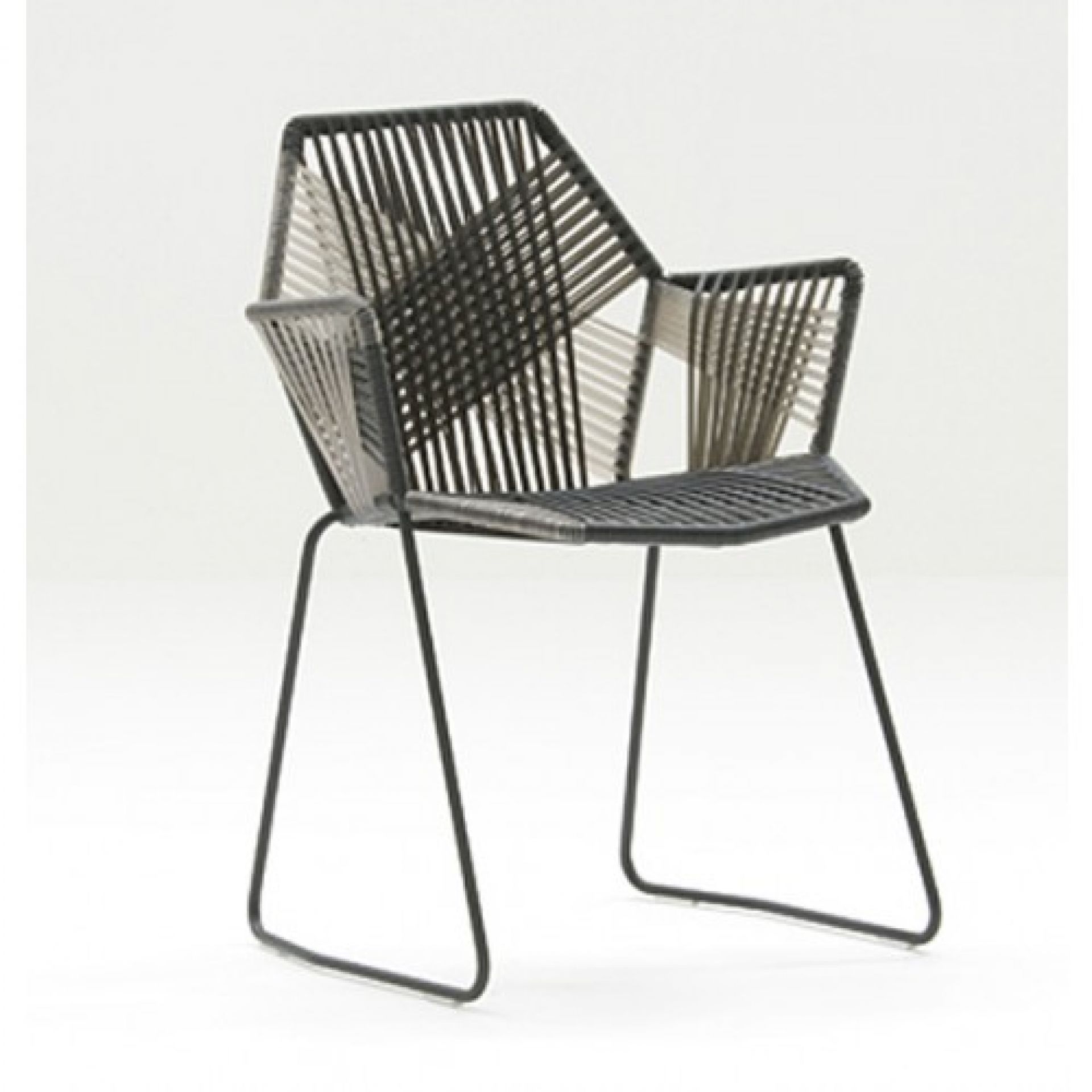 Tropicalia Chaise avec accoudoirs Polymer Moroso