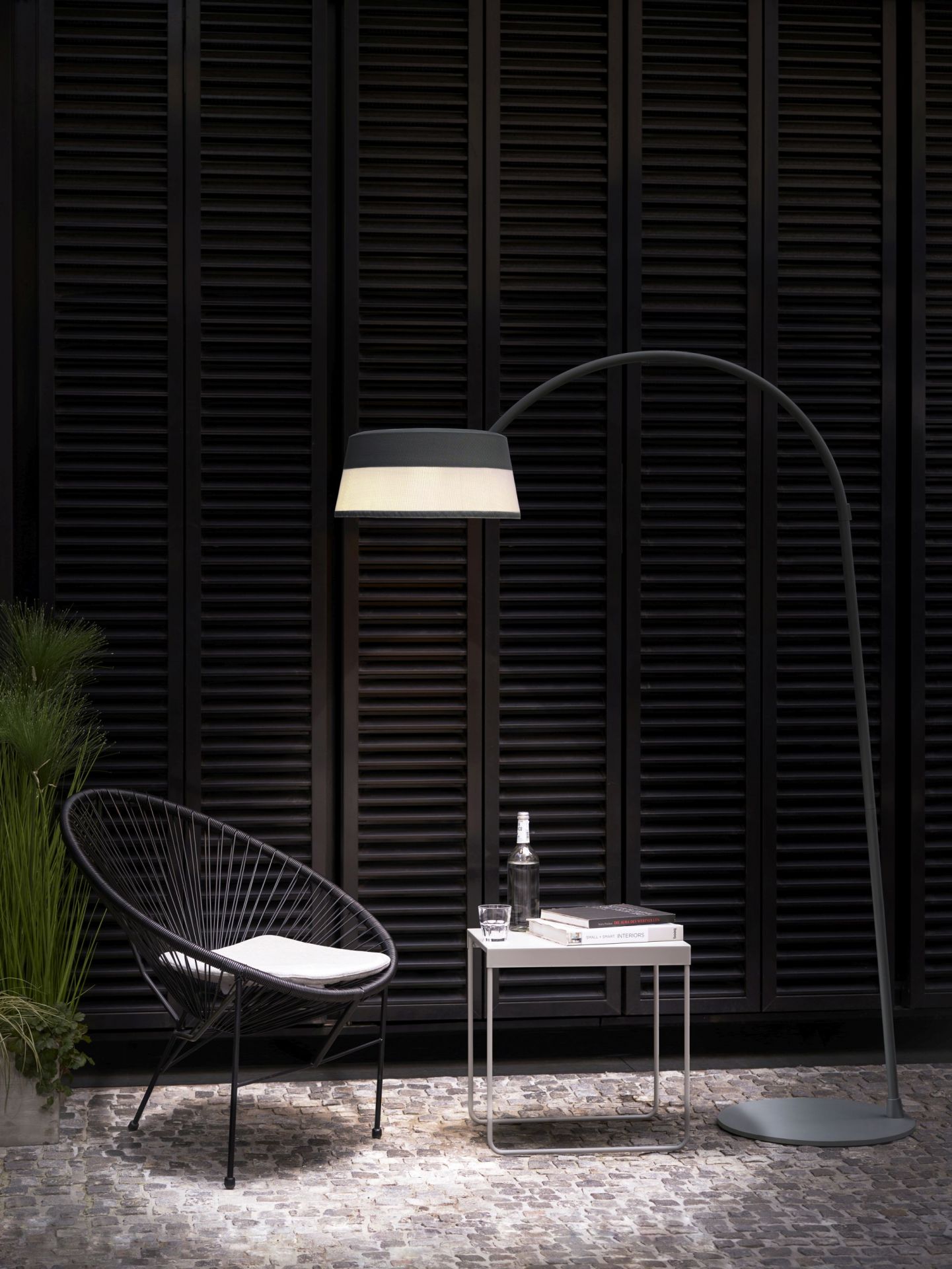 ISA-BELLE Lampadaire solaire & lampe à arc - 2 en 1 Moree