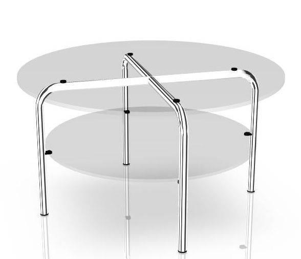MR 516/1 Table basse avec Compartiment de rangement  Thonet