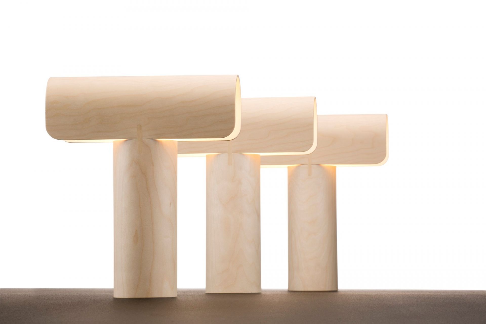 Teelo 8020 lampe de table bouleau Secto Design 