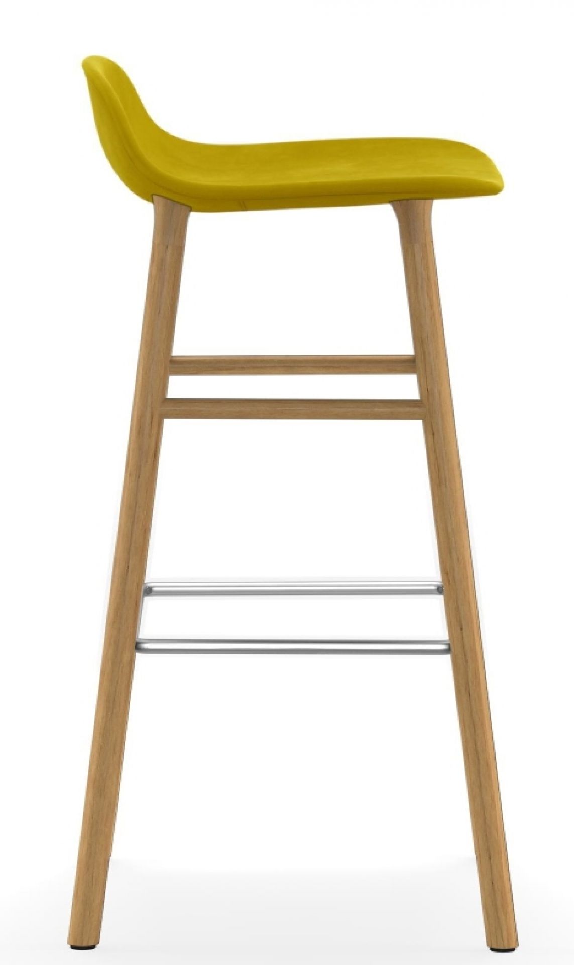 Form Barstool tabouret de bar H 75 cm Chêne Rembourré Normann Copenhagen
