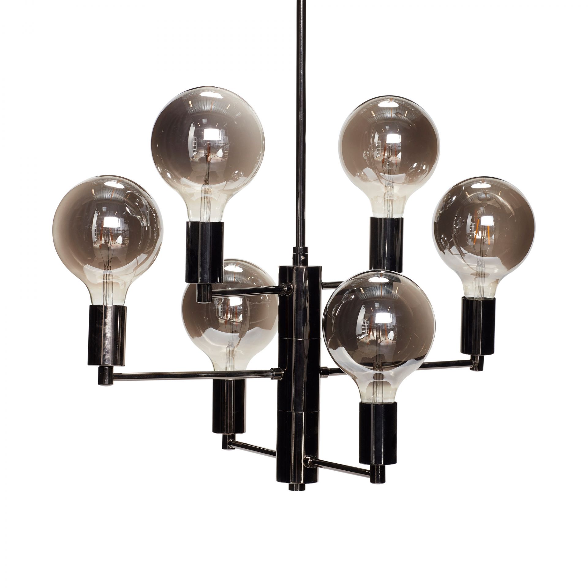Lampe w / ampoule, LED Fumée / Gris Hübsch Intérieur