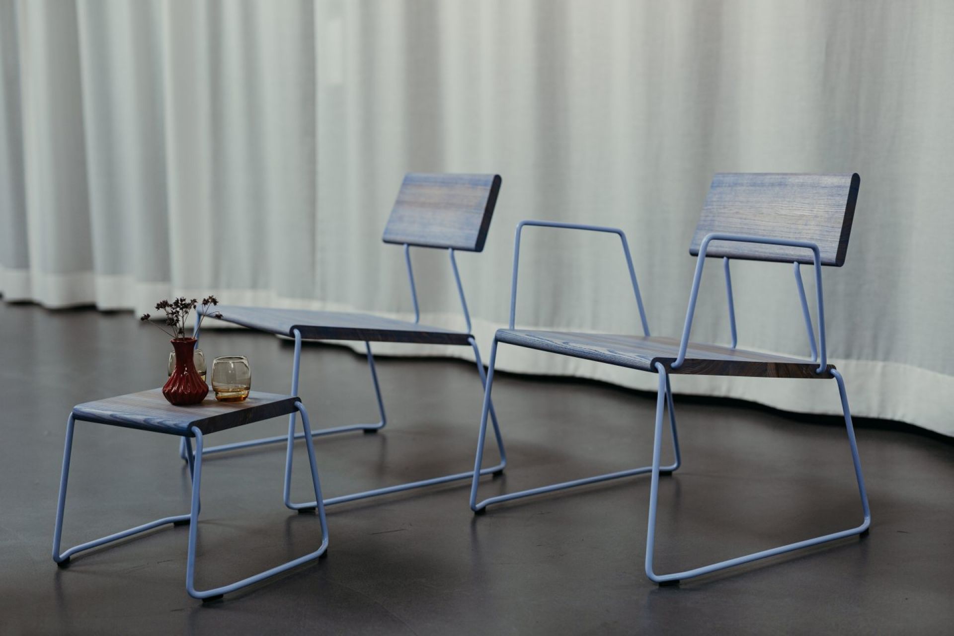 D:008 Loungechair avec Accoudoirs Fuchs & Habicht