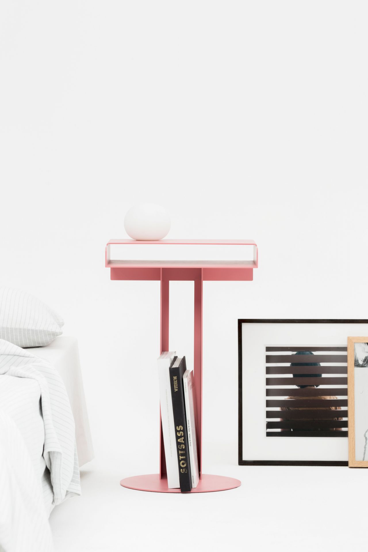 Metal Side Table Table d'appoint New Tendency