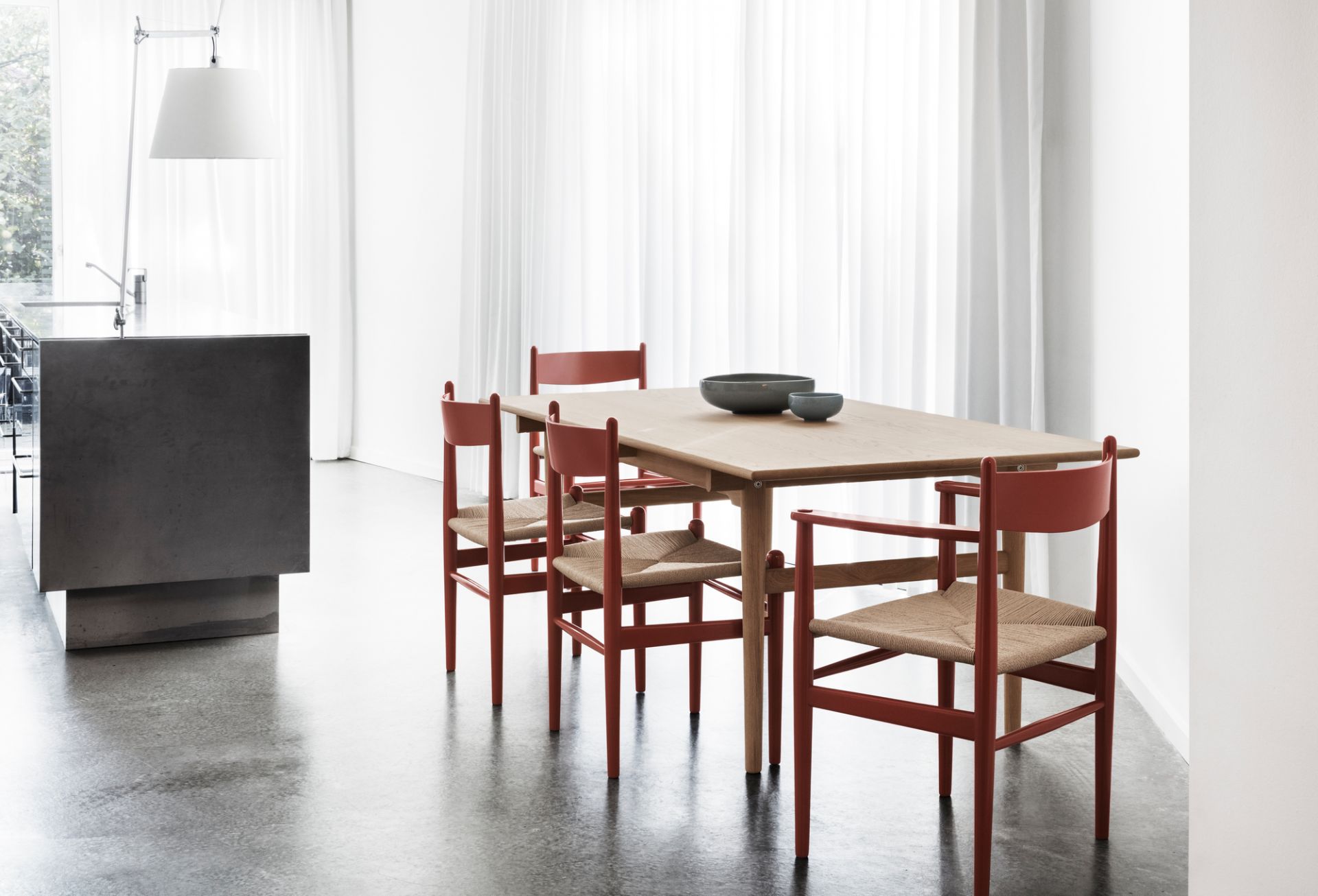 CH36 Chaise sans accoudoirs Carl Hansen & Søn
