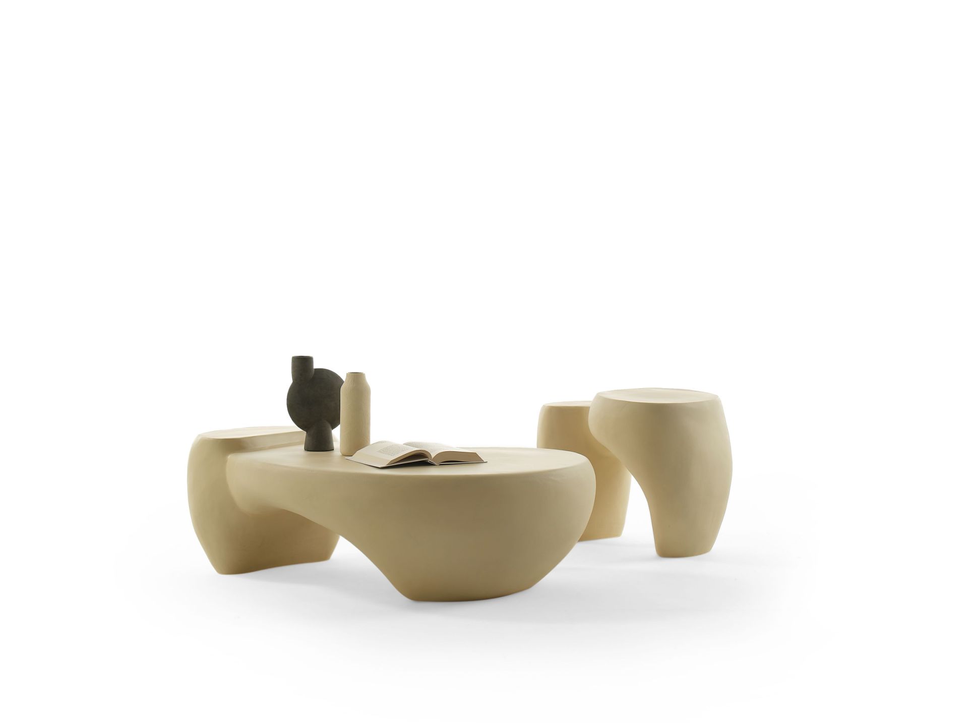 Dune Big Table basse Ivoire Mogg