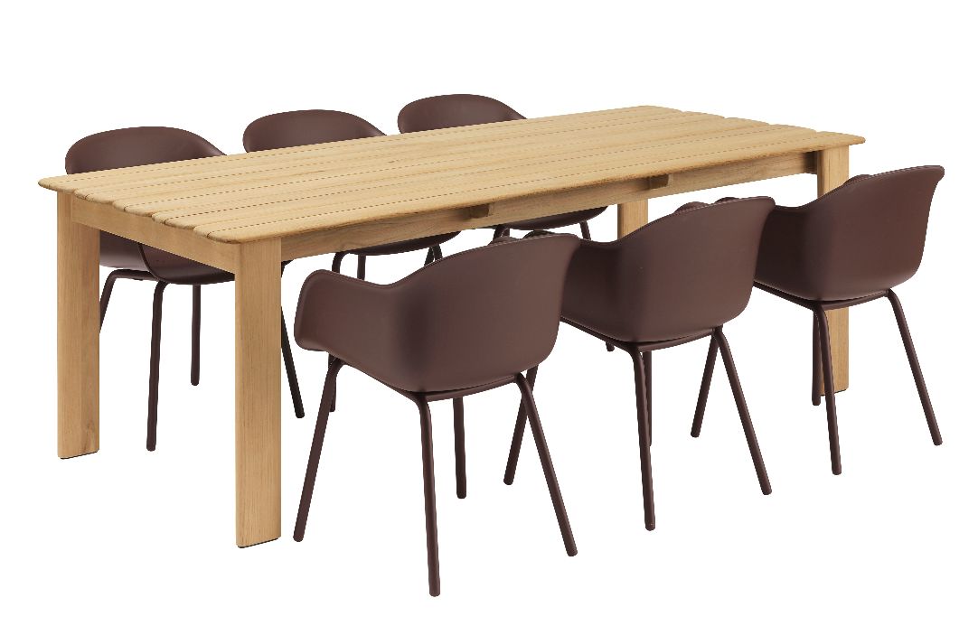Assemble Table Table Teak Outdoor Muuto