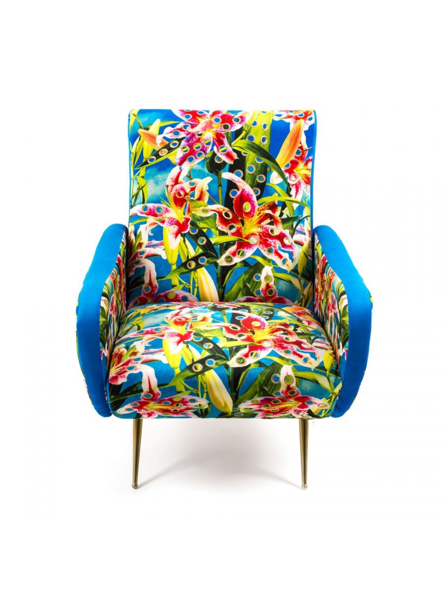 Toiletpaper fauteuil Flowers with holes Seletti Toiletpaper fauteuil Flowers with holes Seletti