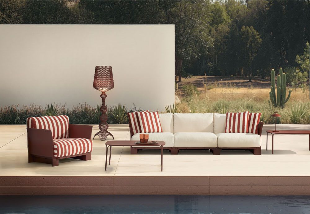 Pop Outdoor Fauteuil monobloc Kartell