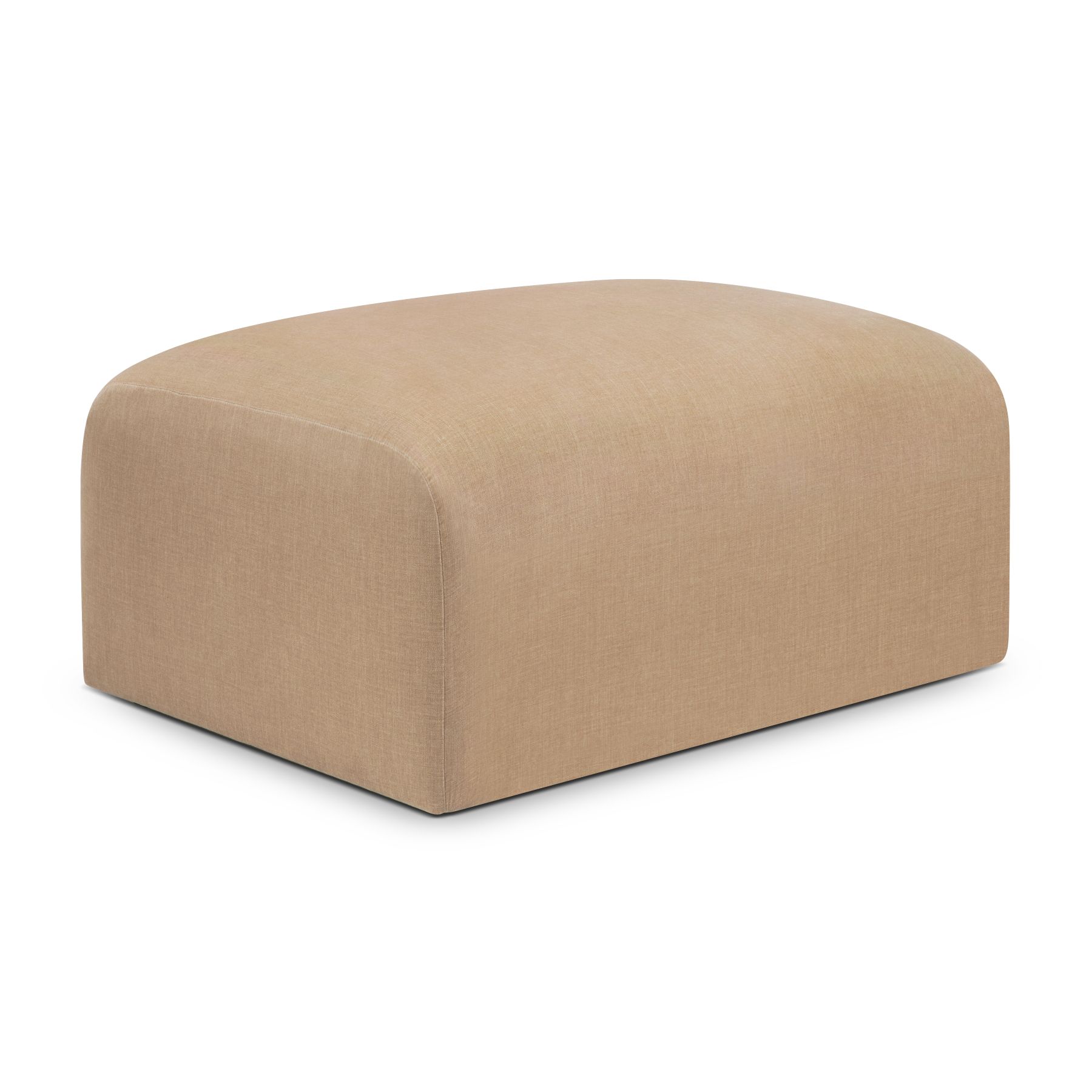 Tabouret rembourré Bulky Light Sepia Ethnicraft