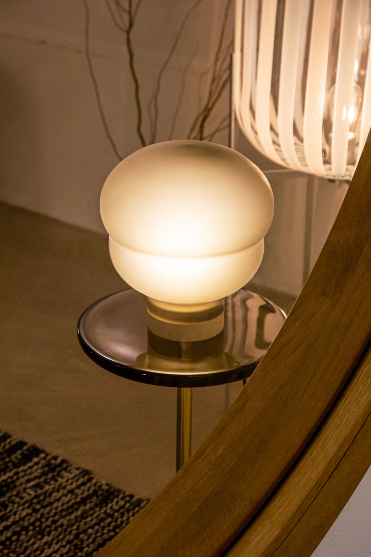 Kumo Lampe de table petite blanc Pulpo