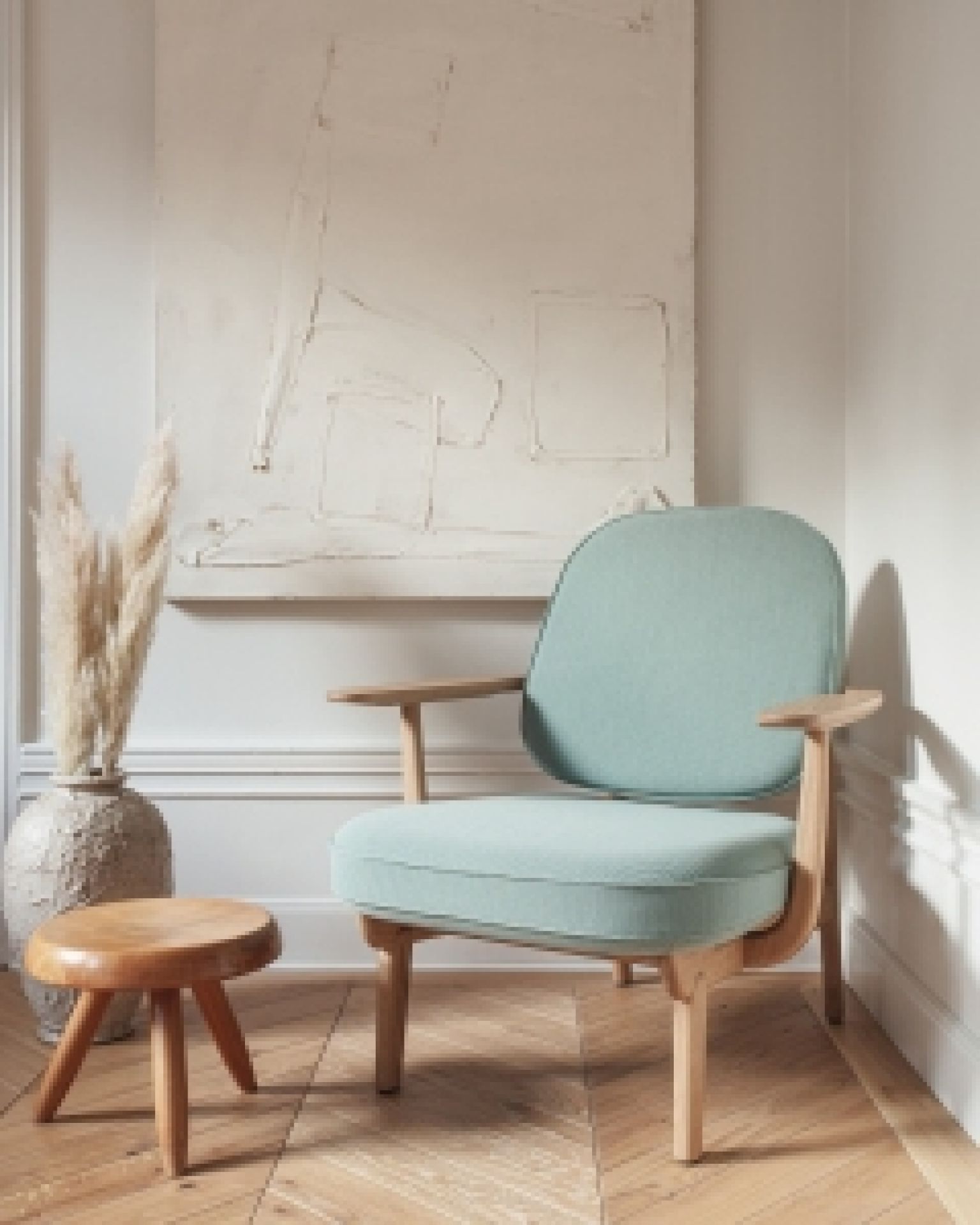 Fred chaise salon Fritz Hansen