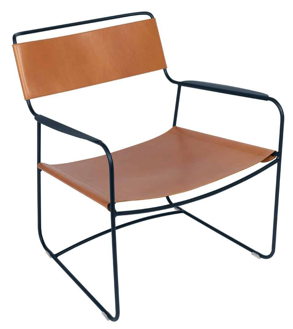 Surprising profond fauteuil en cuir Extérieur Fermob