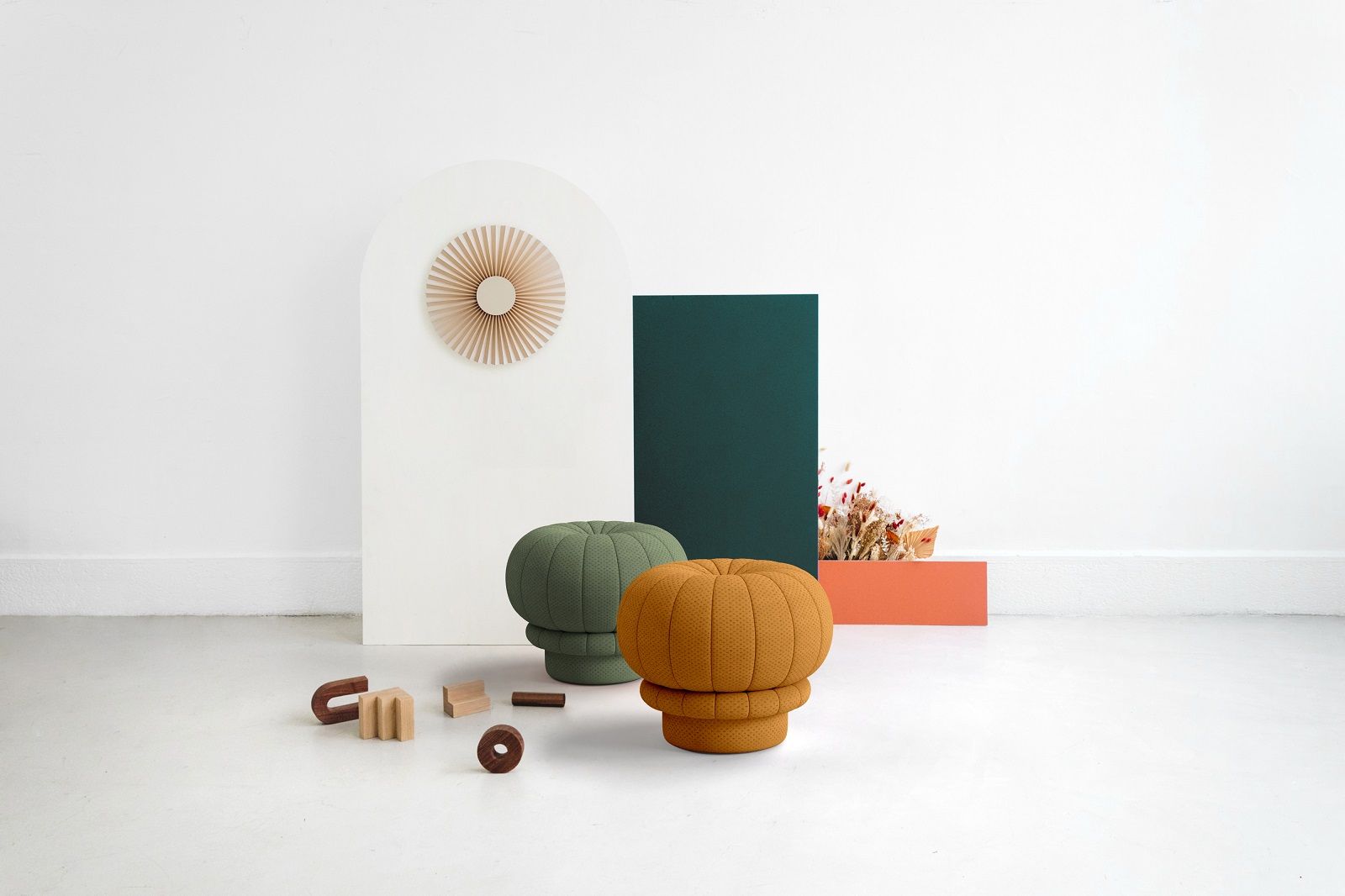Claudie Pouf Tabouret Hartô