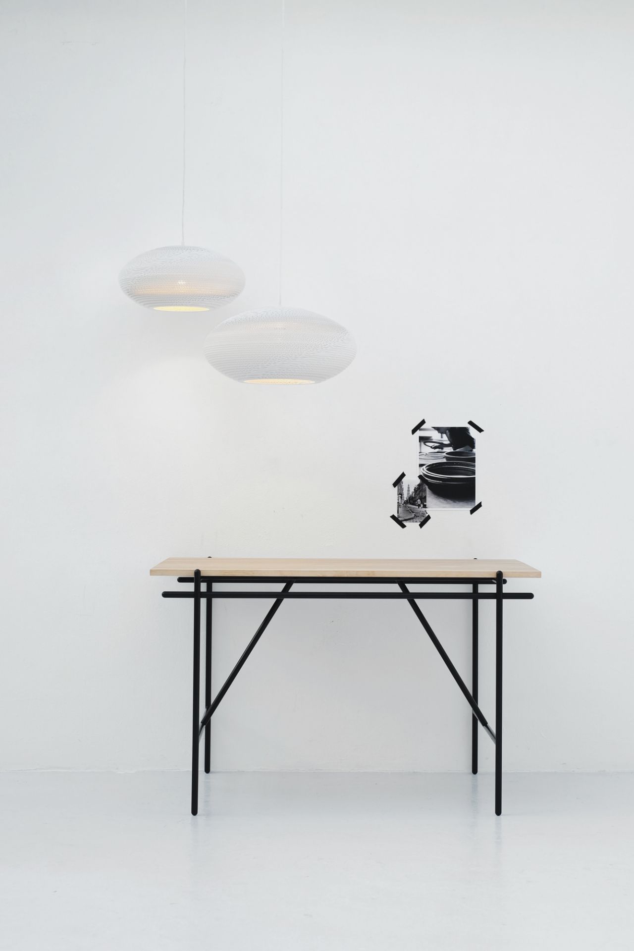 Scraplights Disc 16 Lampe suspendue Blanc Graypants