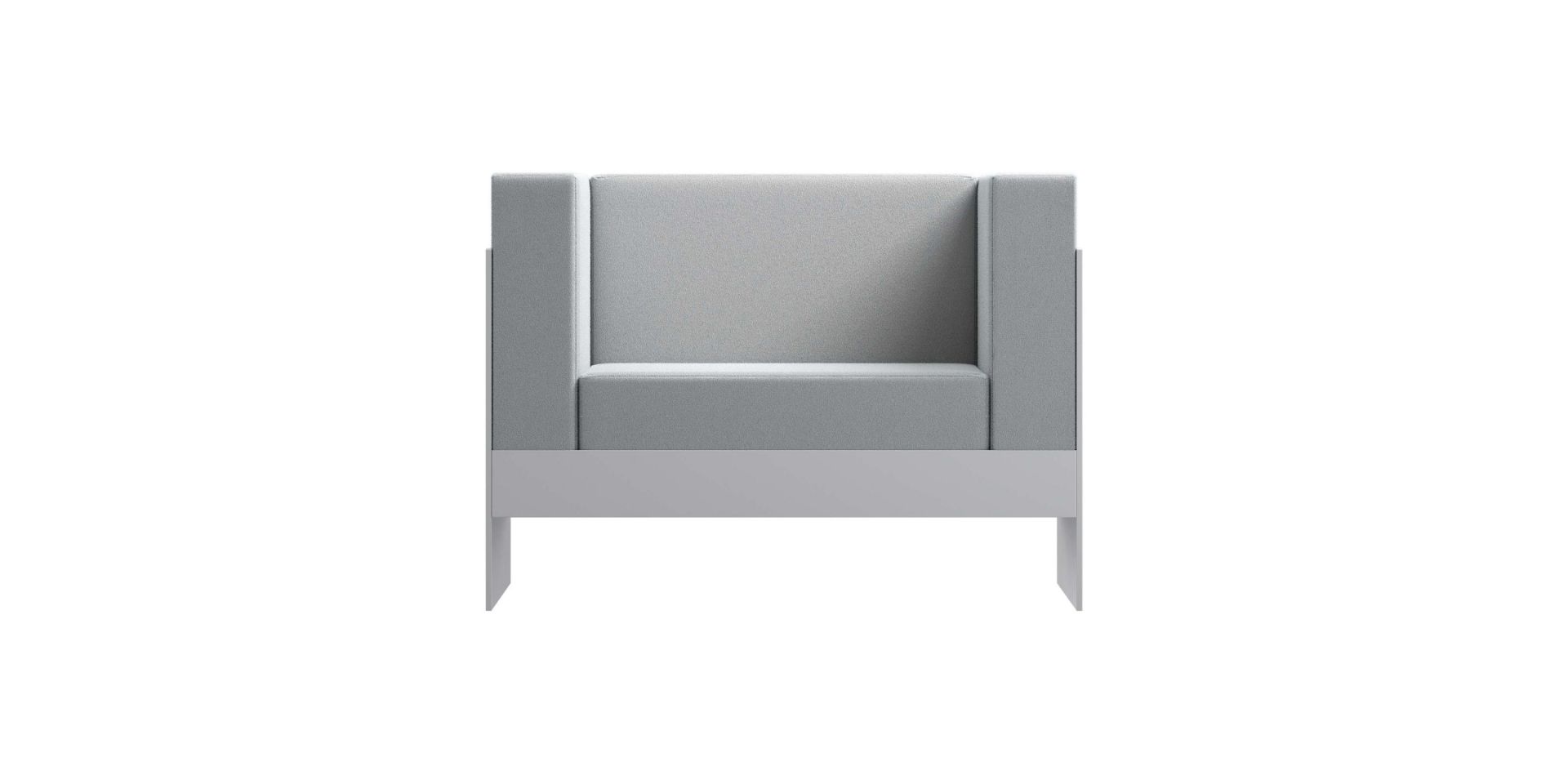 Standard Sofa 101x81x74 cm gris New Tendency
