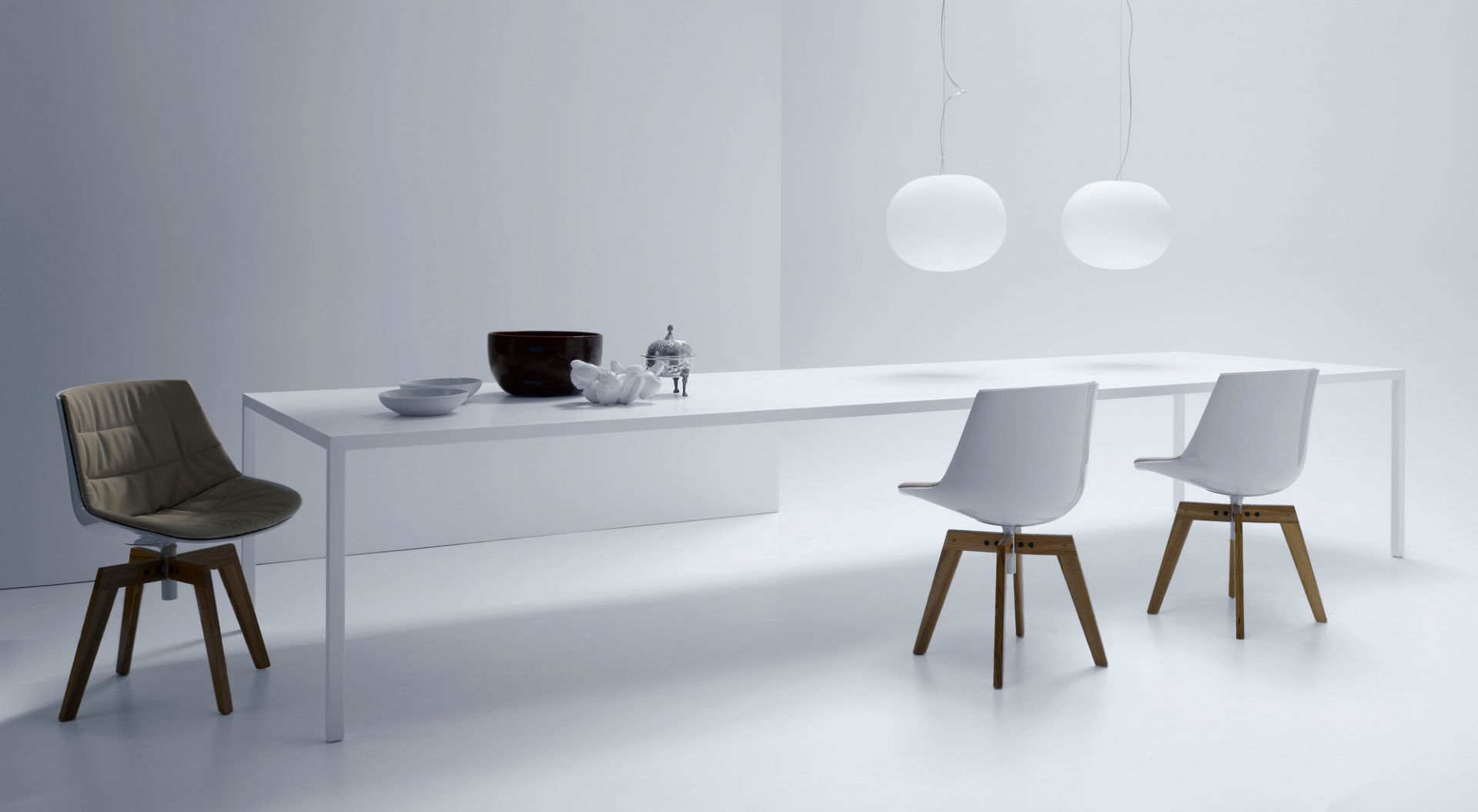 Tense table Combinaison préférée MDF Italia