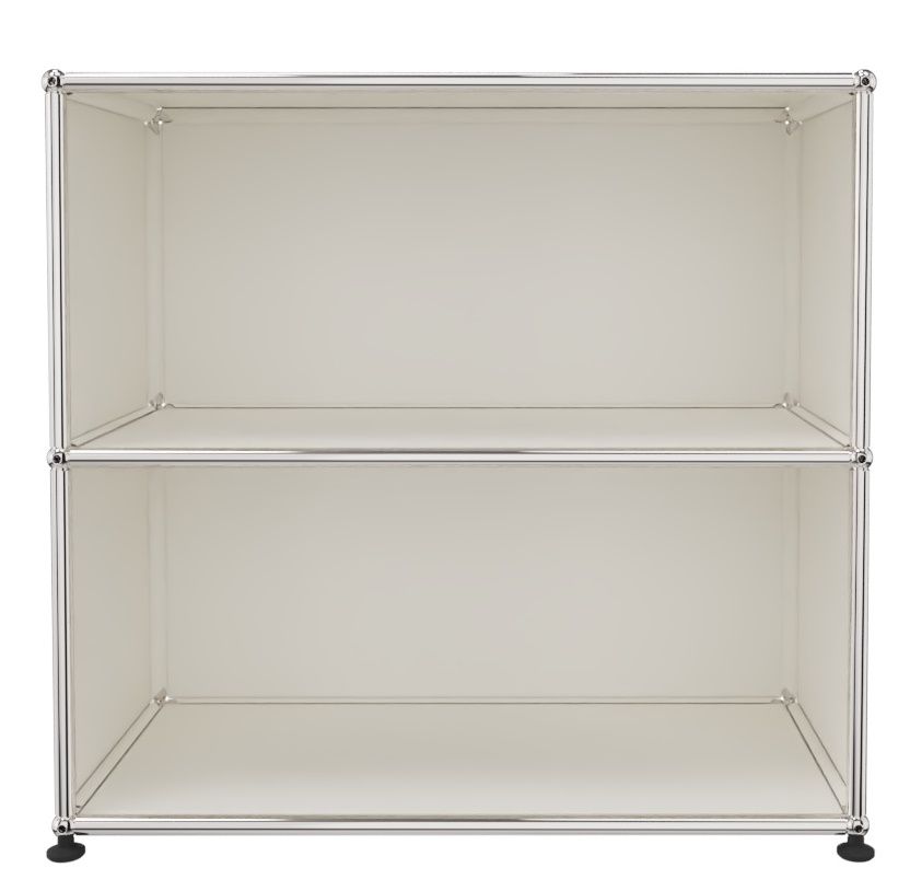 USM Haller Étagère Ouverte H 75 cm Blanc pur - FAST DELIVERY