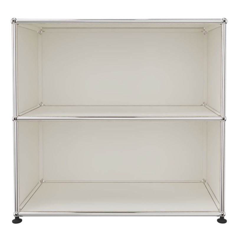 USM Haller Étagère Ouverte H 75 cm Blanc pur - FAST DELIVERY