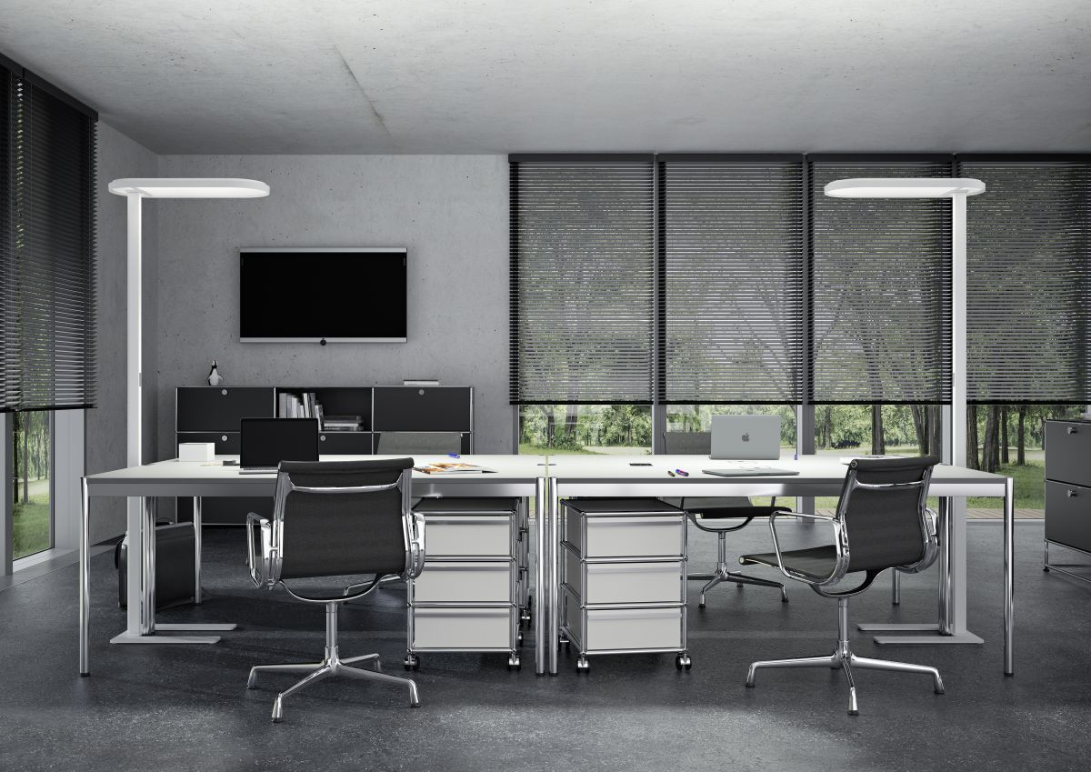Kido Lampadaire Pied en T noir 3000K Belux