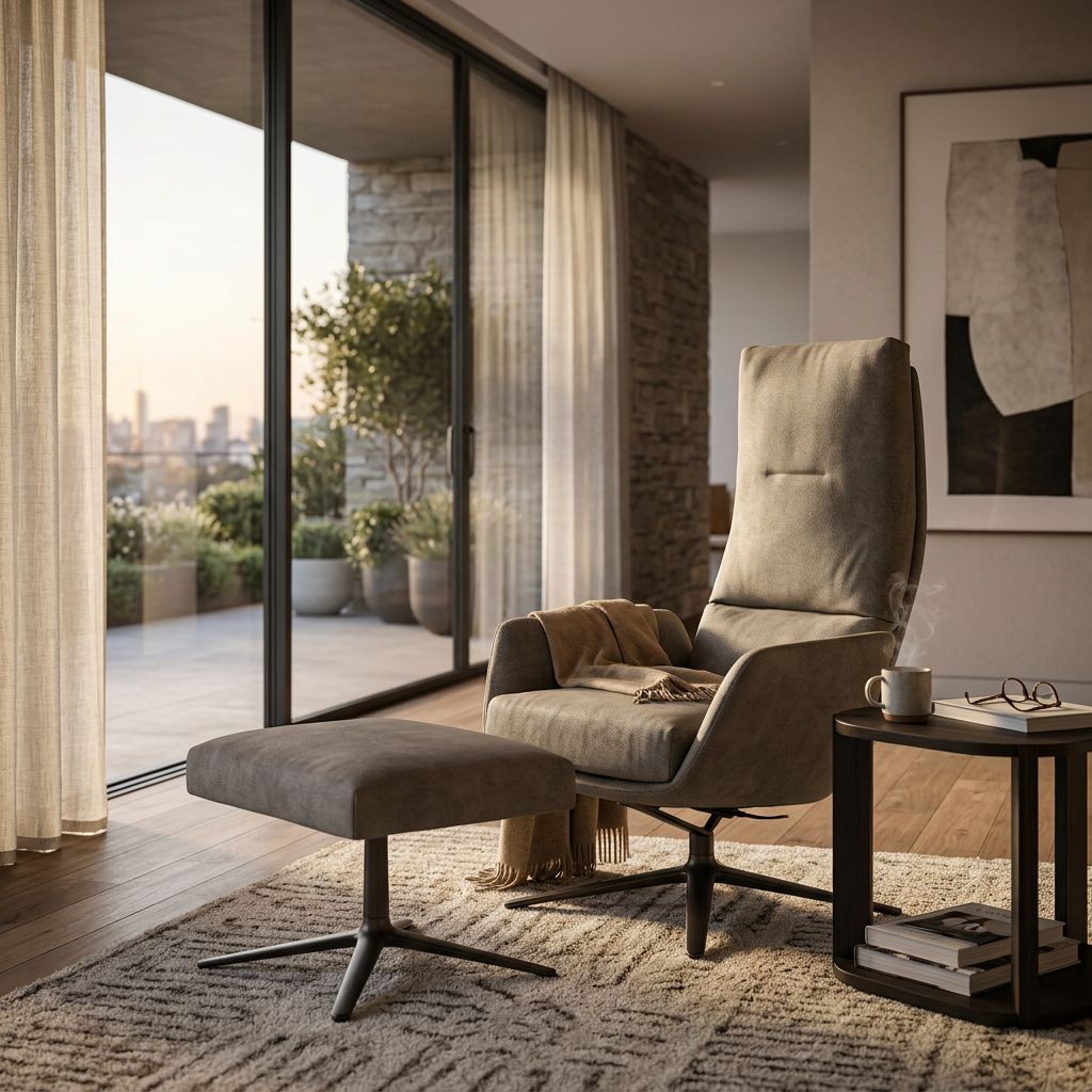 Cordia 26 / Cordia26 Fauteuil lounge à dossier haut 116 cm Cor