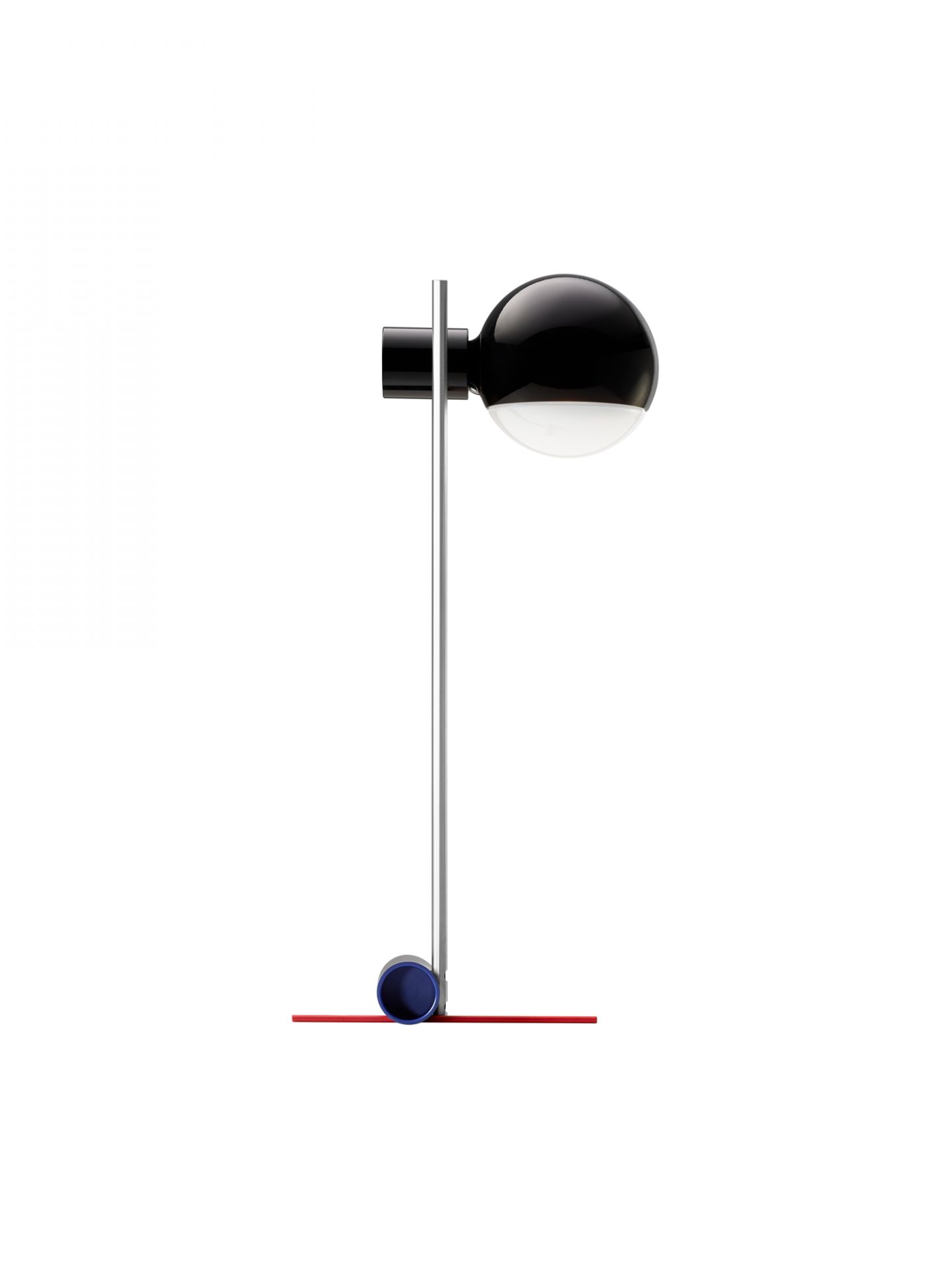 L25 Tafellampje LED Lampe de Table Reedition Tecta noir brilliant
