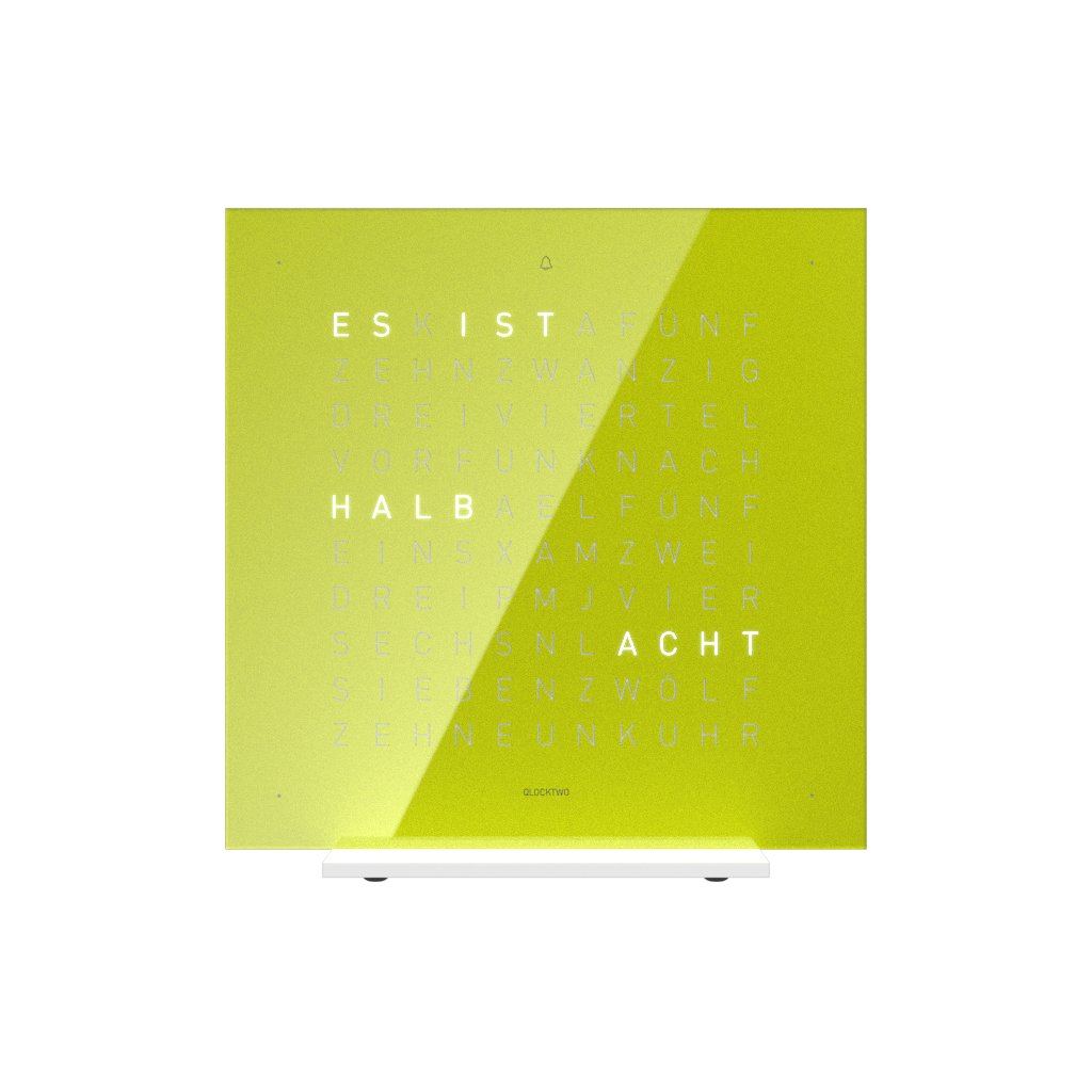  Earth 13.5 Pure Edition Horloge de table version / Montre Allemande QLOCKTWO