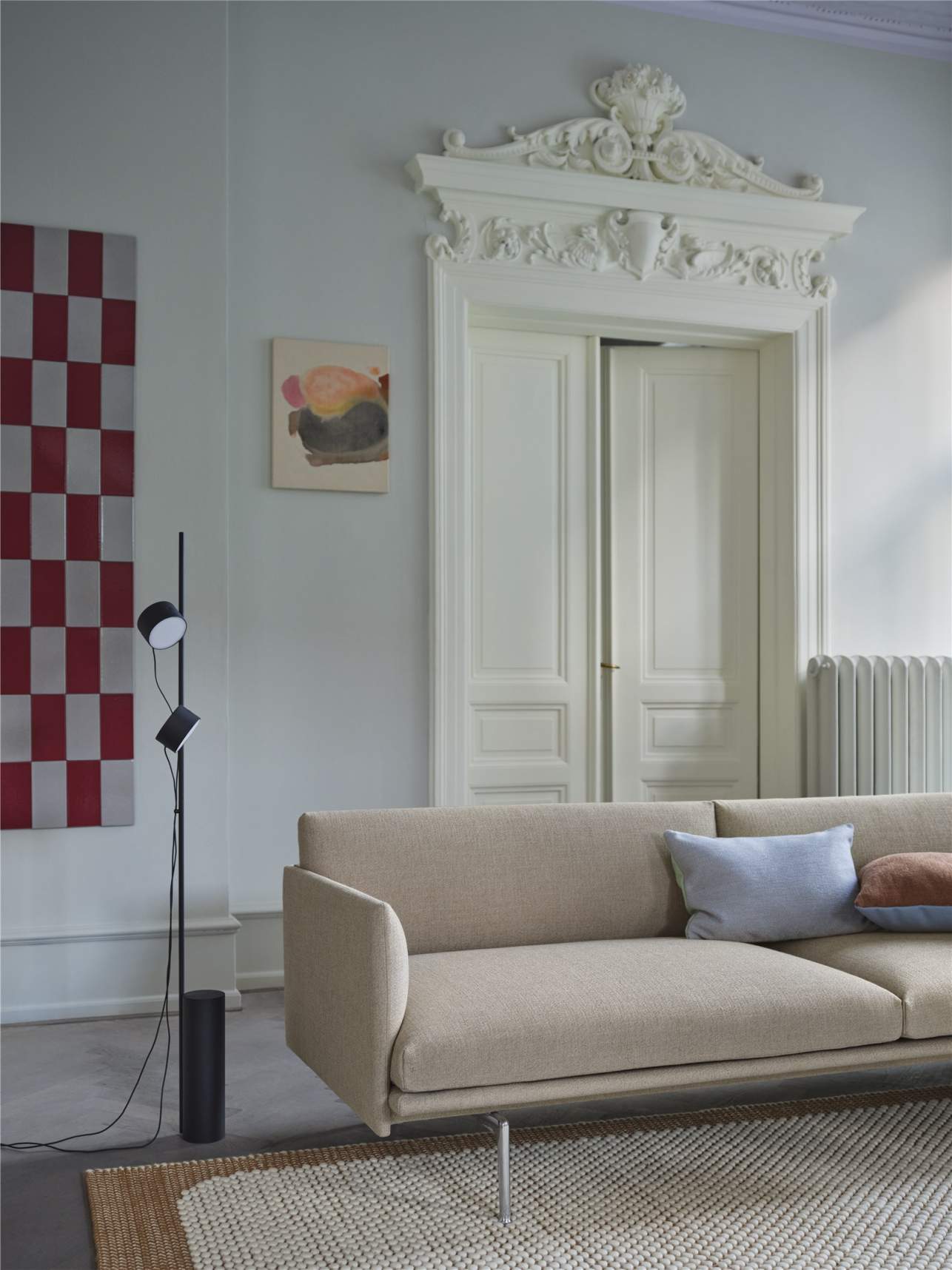 Post Floor Lamp Lampadaire Muuto