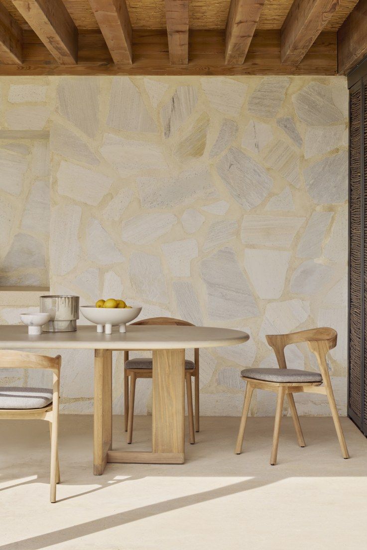 Trestle Table à manger d'extérieur Ethnicraft